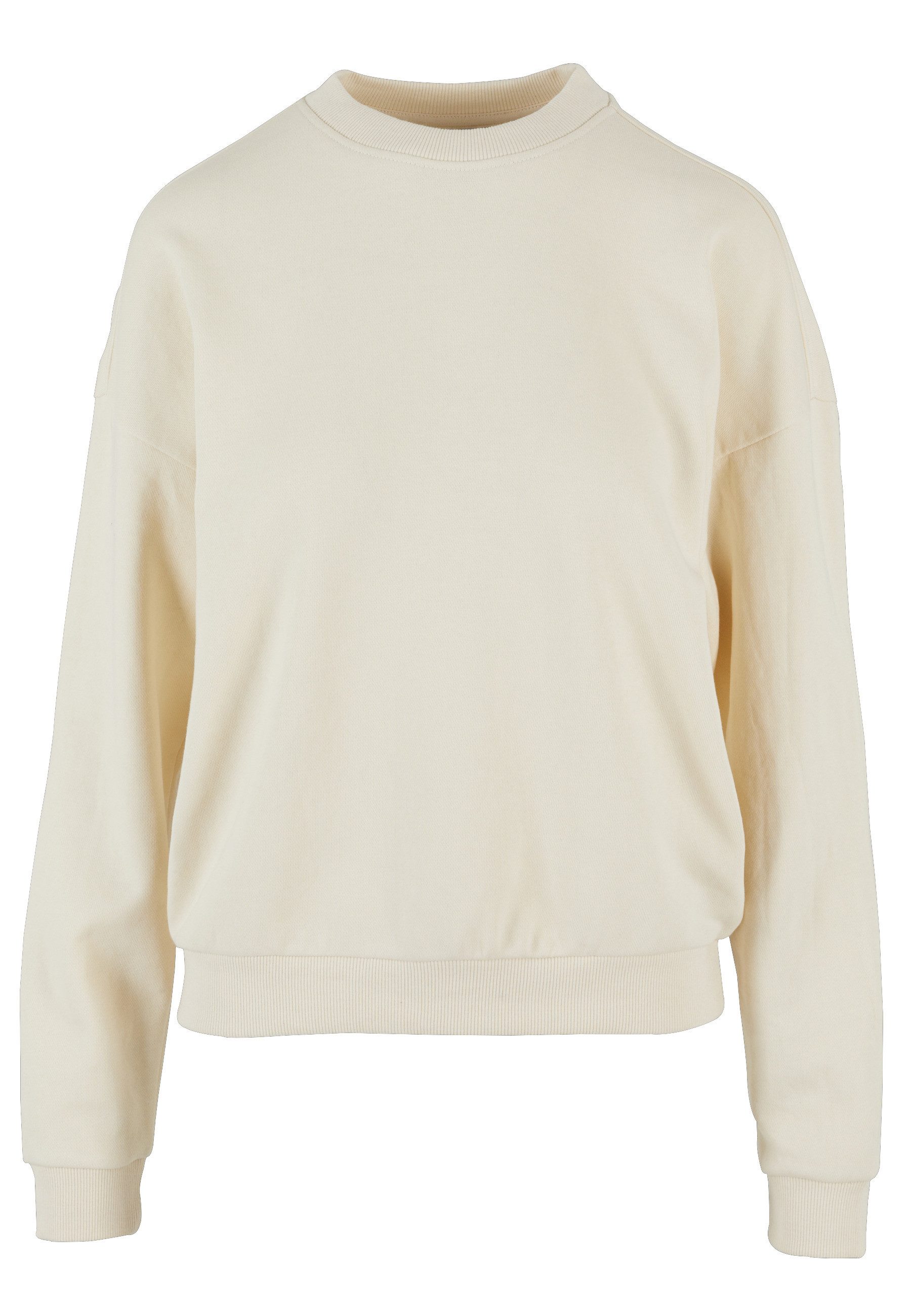 URBAN CLASSICS Sweater Urban Classics Damen Ladies Oversized Light Terry Crewneck