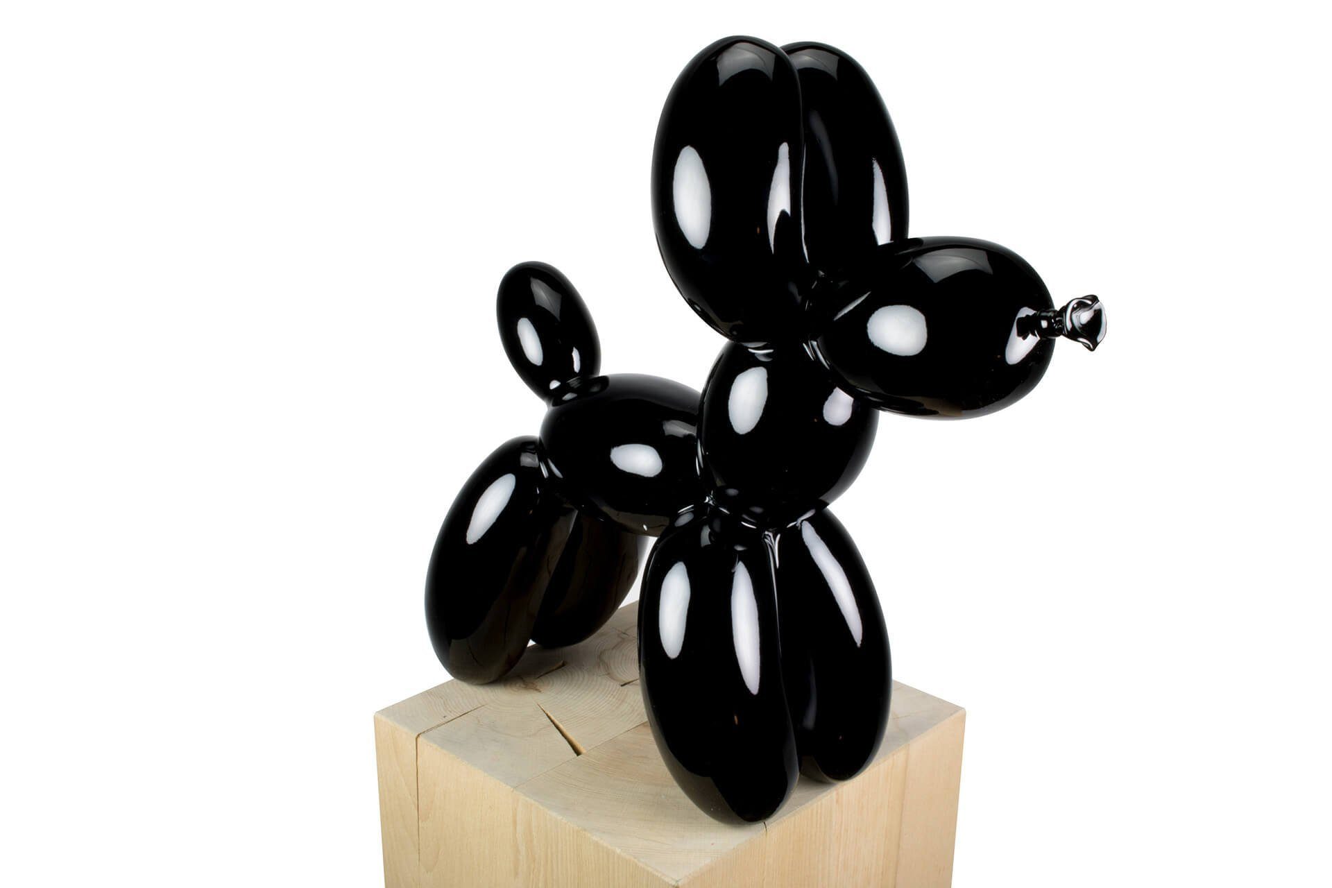 handgefertigte 50x46x18 Figur Kunststein Dekofigur Poodle cm, Balloon aus KUNSTLOFT