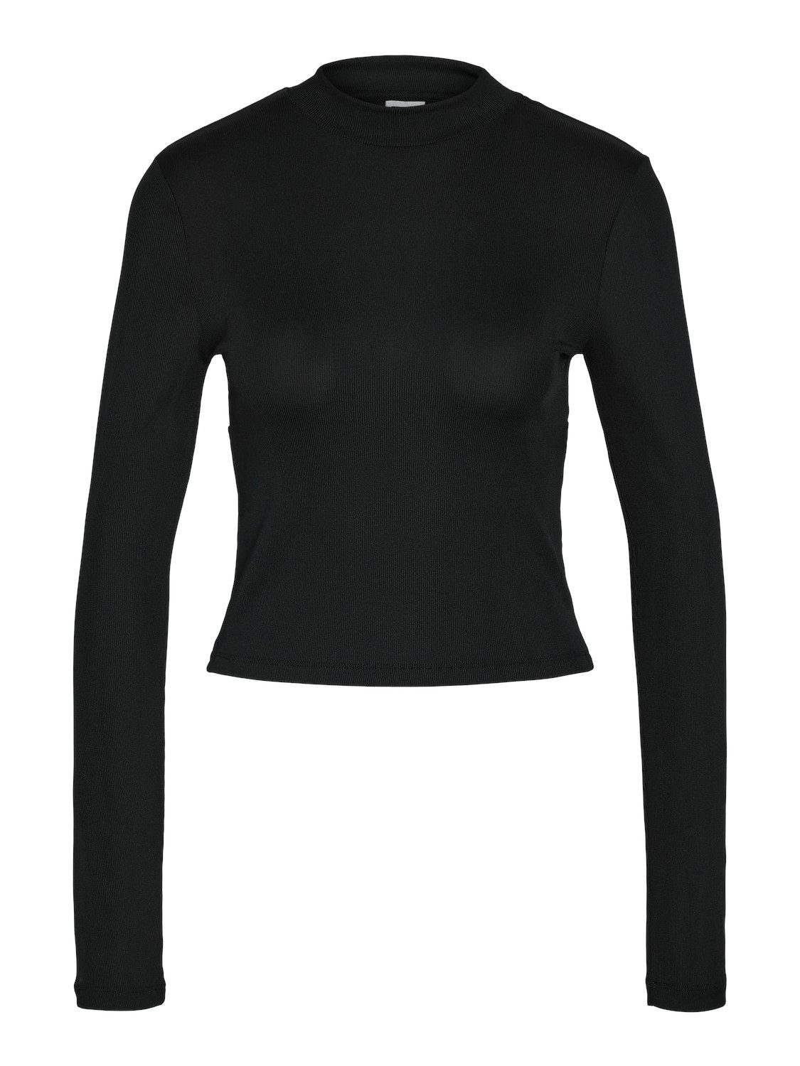 Noisy may Shirttop eng geschnitten mit Rückenausschnitt NMANNIE L/S OPEN BACK RIB TOP JRS