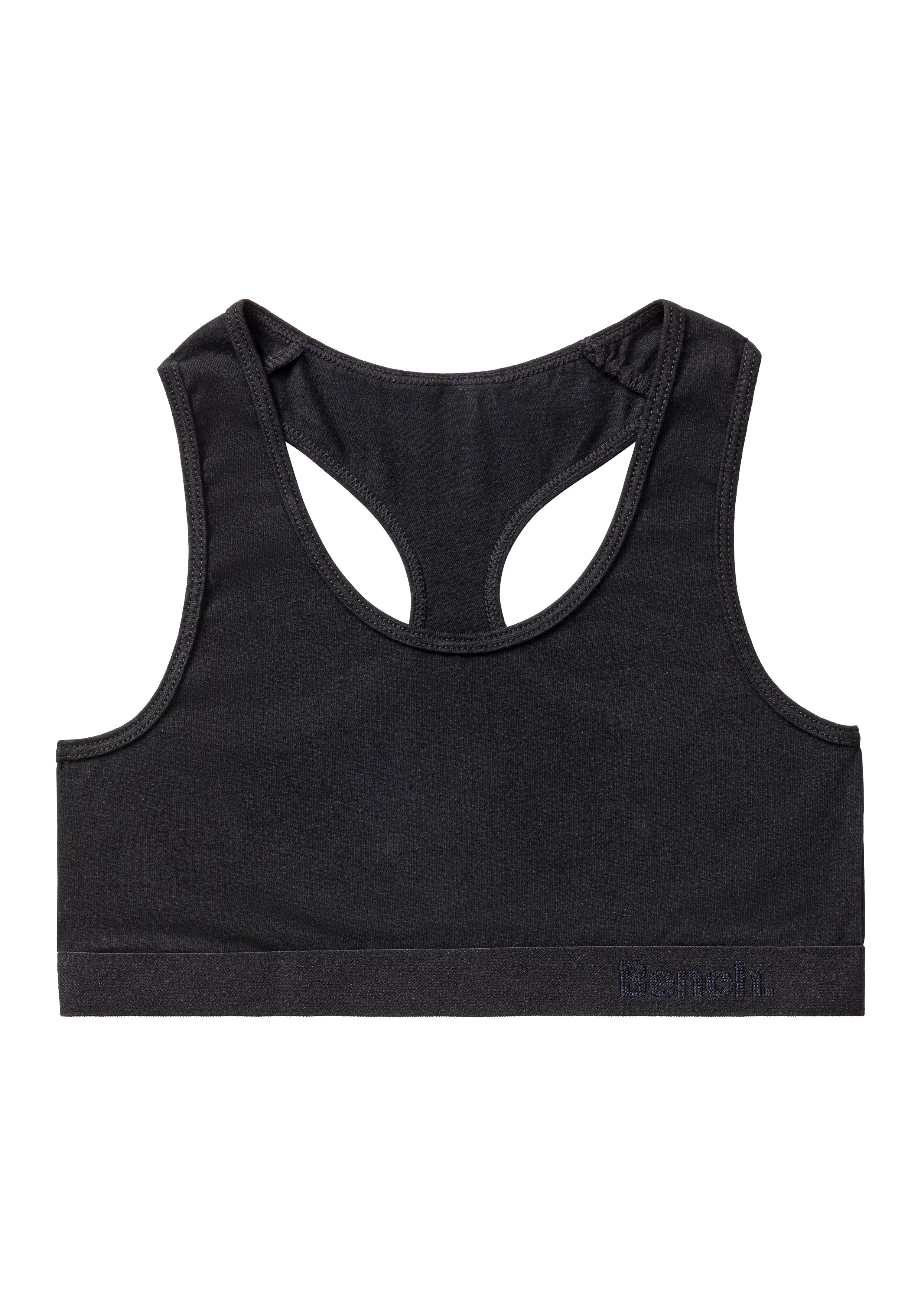 Bench. Set: Bustier (4-tlg., mit Panty) in tonigem Zebramuster