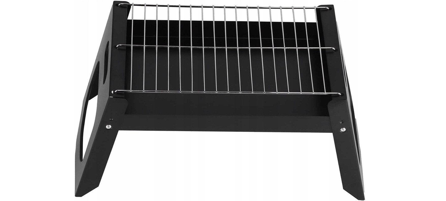 Festivalartikel Holzkohlegrill Klappbarer tragbarer Campinggrill Holzkohlegrill, Für Garten und Camping 47x22x21 cm NEU!!!