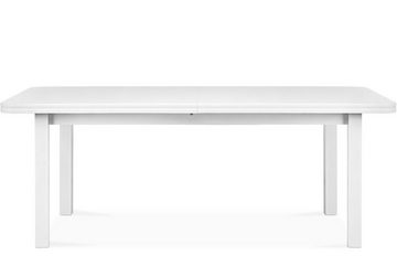 Konsimo Esstisch COSPE Esszimmertisch Küchentisch, 160x90, ausziehbar bis 240 cm, rechteckig
