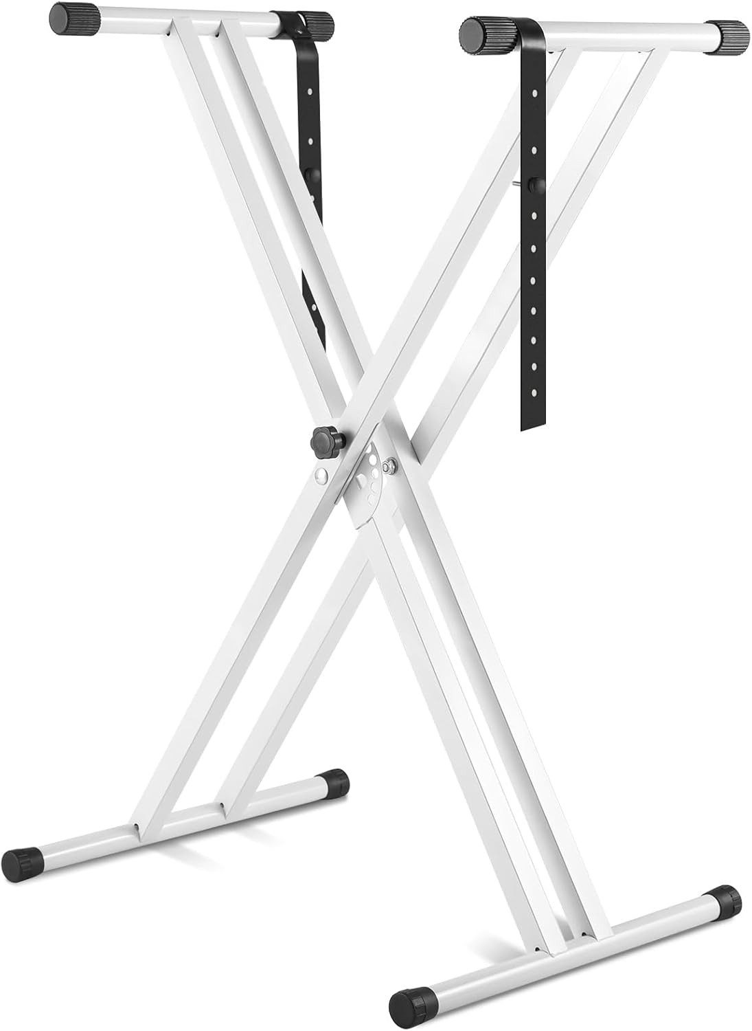 TLGREEN Підставка для клавіатури 61-99cm,Keyboard Ständer, X Doppelstrebig, Höhenverstellbar in 8-Stufen
