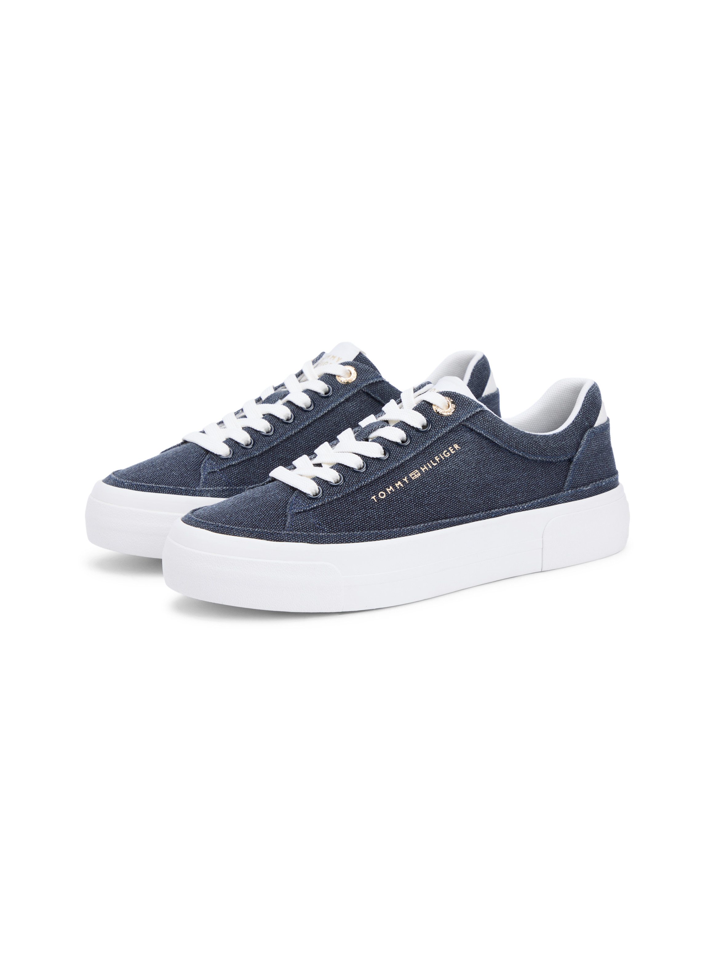 TH FOXING PLATFORM WASHED CANVAS Plateausneaker