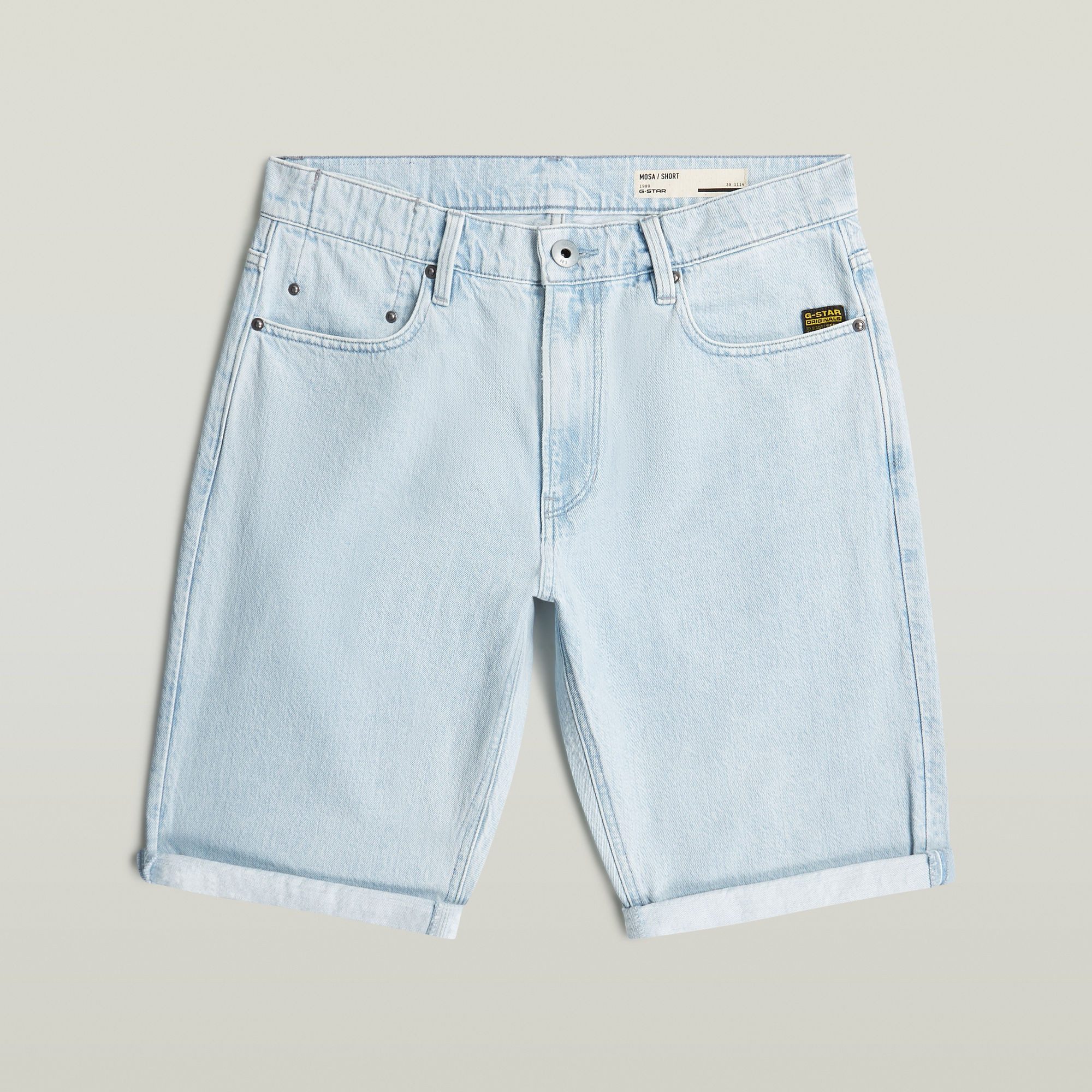 G-STAR Jeansshorts Mosa mit Umschlagsaum – Bild 5 von 5