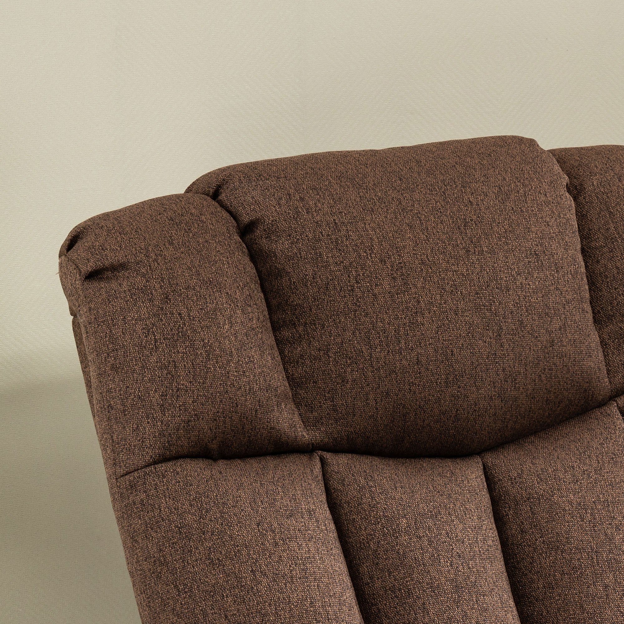 174cm 2-St., Braun x HOMCOM und TV-Sessel), Fernbedienung x mit Liegefunktion in Liegefläche 92 Größe (Set, 95 L, Relaxsessel cm, 107