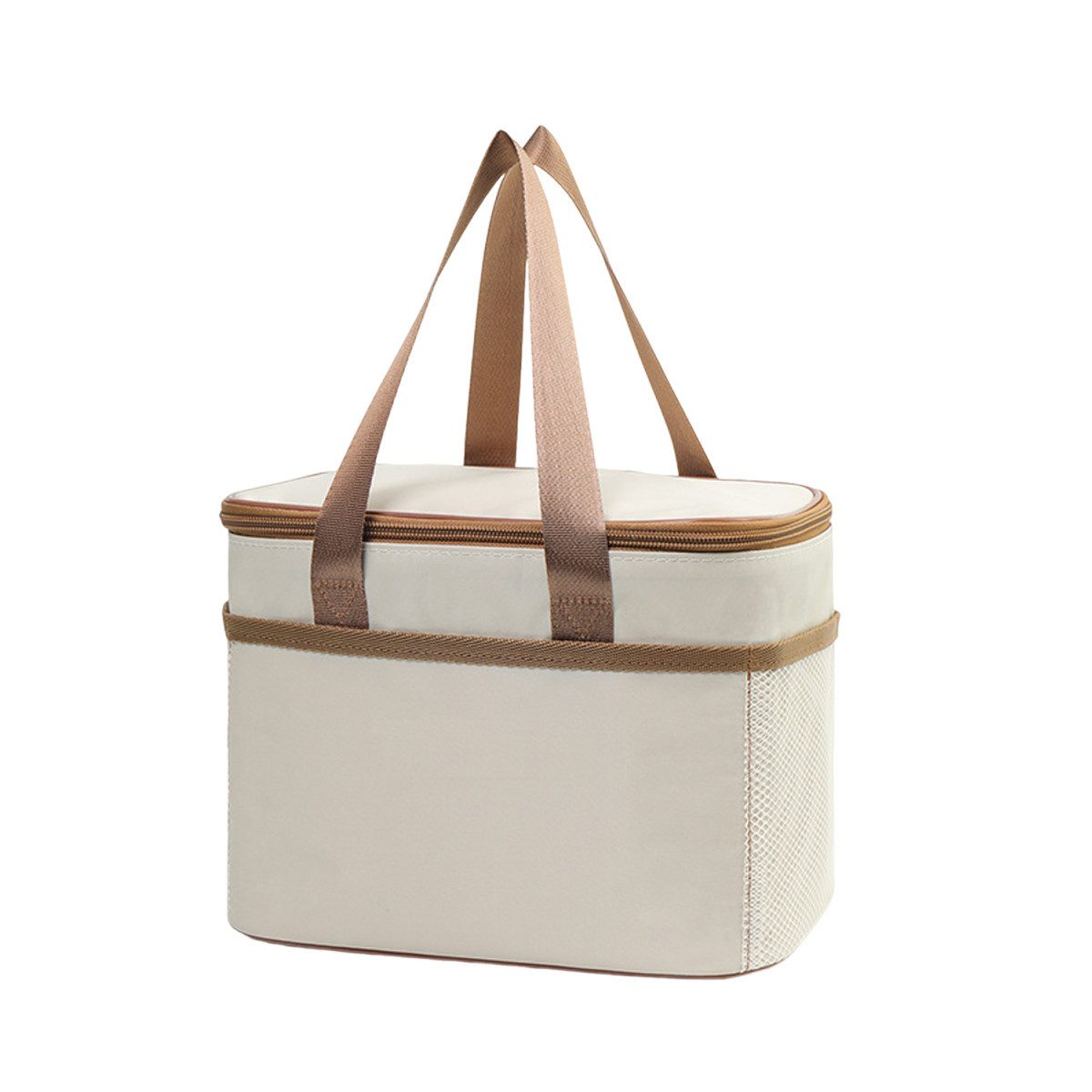 Coonoor Kühltasche Faltbare Kühltasche, Isoliertasche, Wärmeschutz-Lunchbag, praktische Picknicktasche, wiederverwendbar, ideal für Reisen