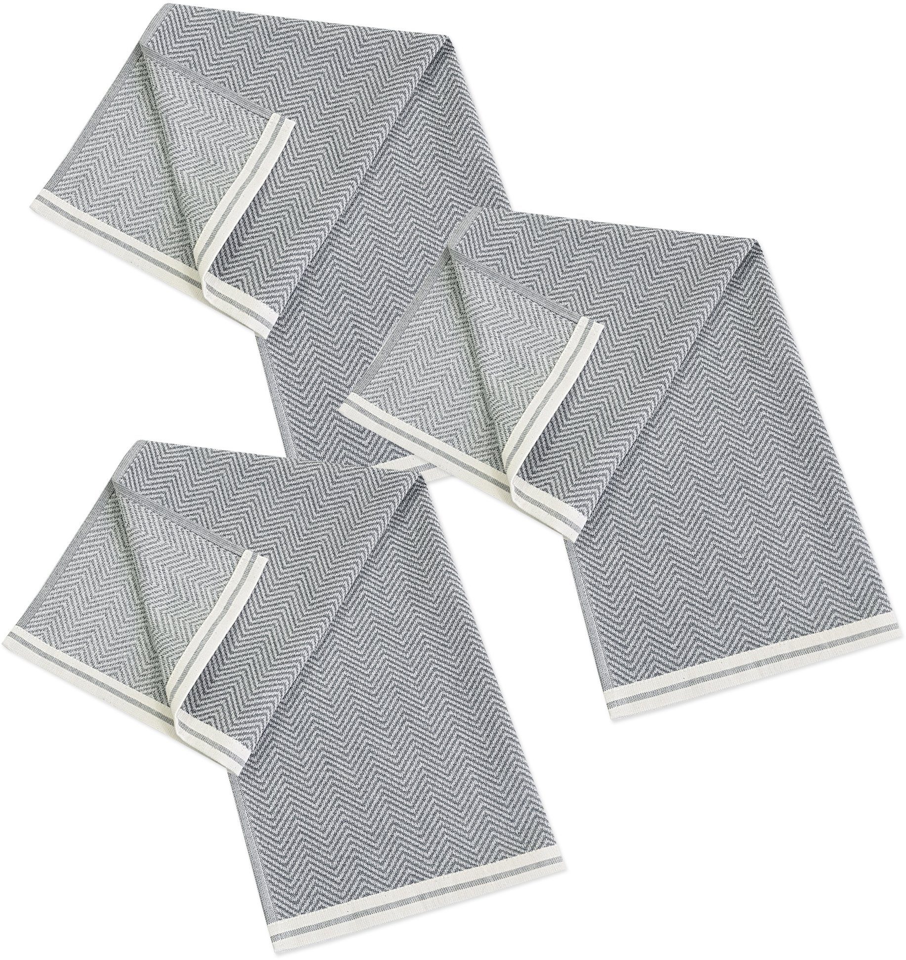 framsohn frottier Geschirrtuch Modern Living Fischgrät, (Set, 3-tlg), dicht günstig online kaufen