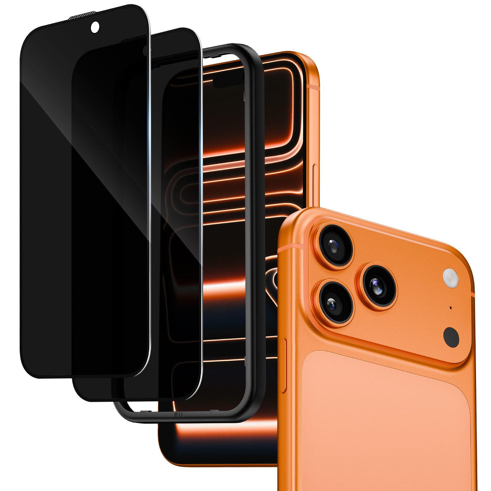 Sytifro Schutzfolie Schutzfolie Panzerglas Blickschutz Kompatibel mit, (iPhone 17 Pro Max/ iPhone 17 Pro/ iPhone 17 Air/ iPhone 17/ iPhone 16 Pro Max/ iPhone 16 Pro/ iPhone 16 Plus/ iPhone 16, / iPhone 15 Pro Max/ iPhone 15 Pro/ iPhone 15 Plus/ iPhone 15)