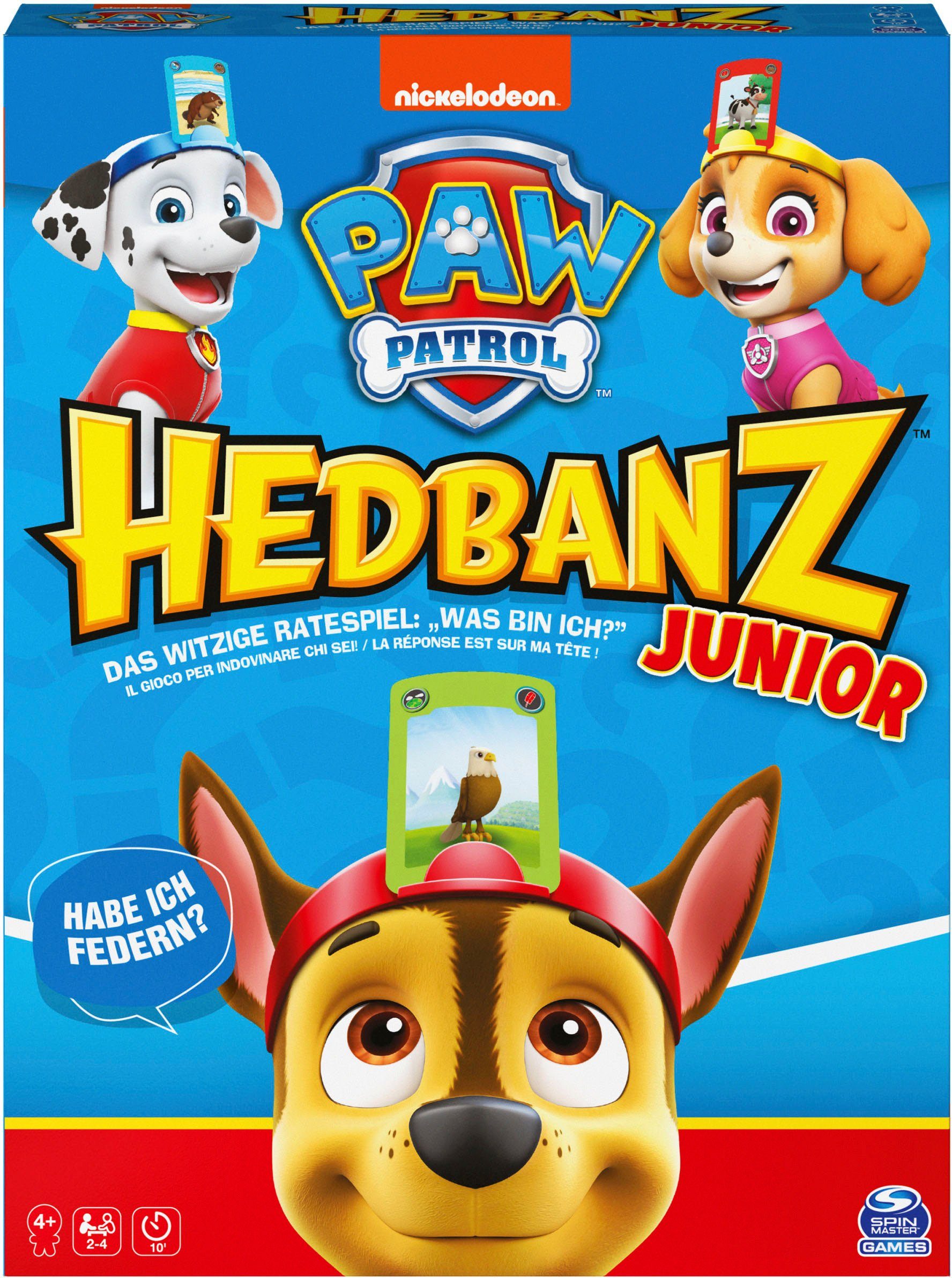 Spin Spin Games, Ratespiel Hedbanz Junior Master Master PAW Spiel, Patrol