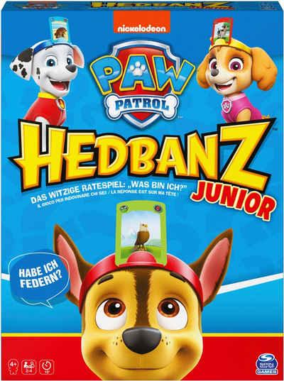 Spin Master Spiel, Ratespiel Hedbanz Junior - Paw Patrol