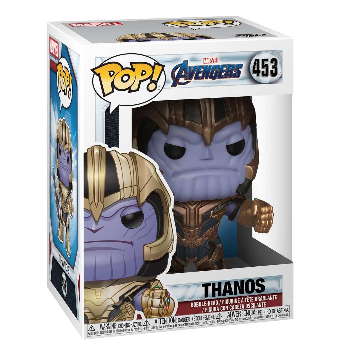 Funko Merchandise-Figur Funko Pop! Marvel: Marvel Avengers Endgame Thanos Vinyl Figur 3+