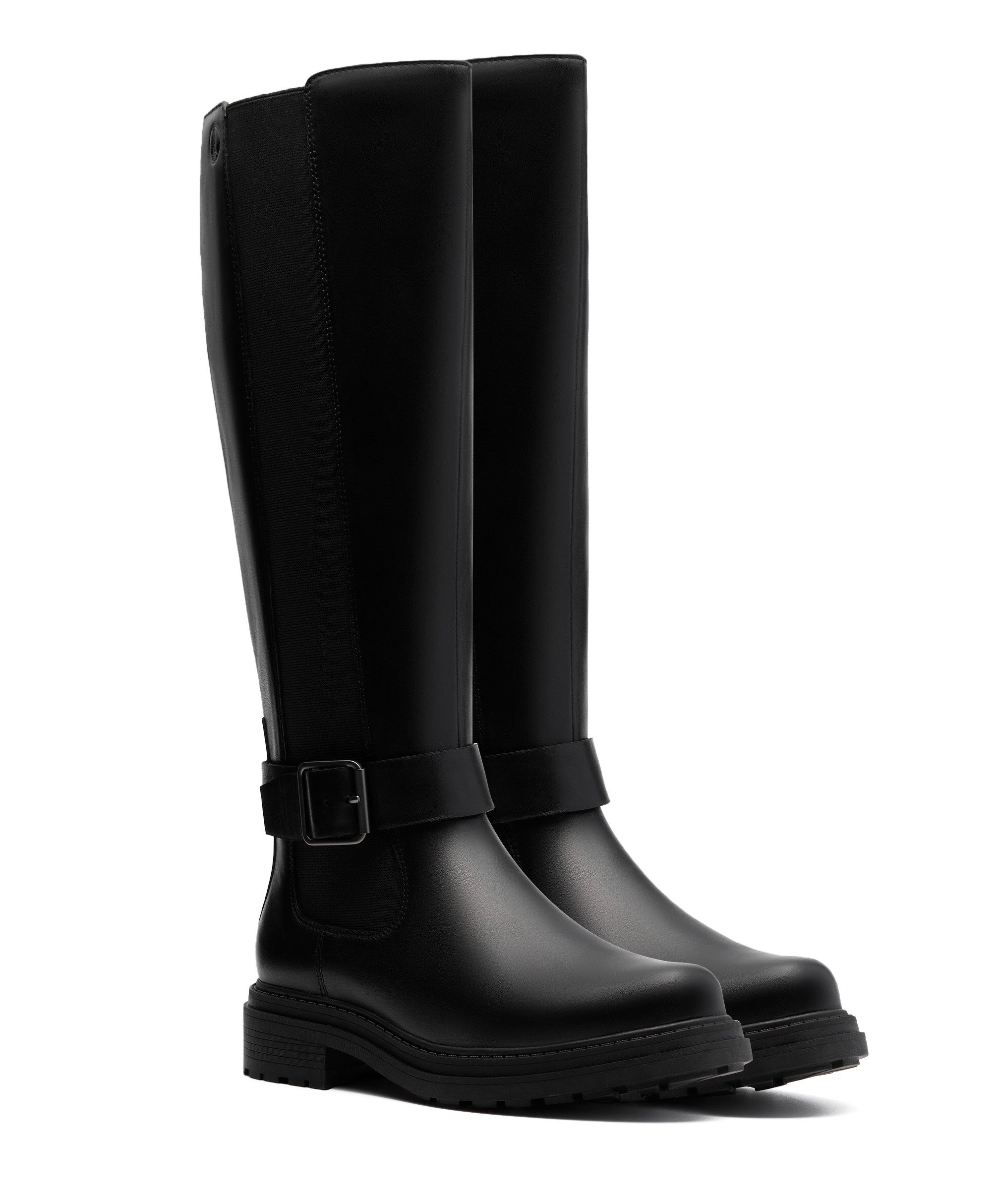 Clarks Orinoco 3 Tall Stiefel Plateauschuh, Reiterstiefel mit Lederinnensoh günstig online kaufen