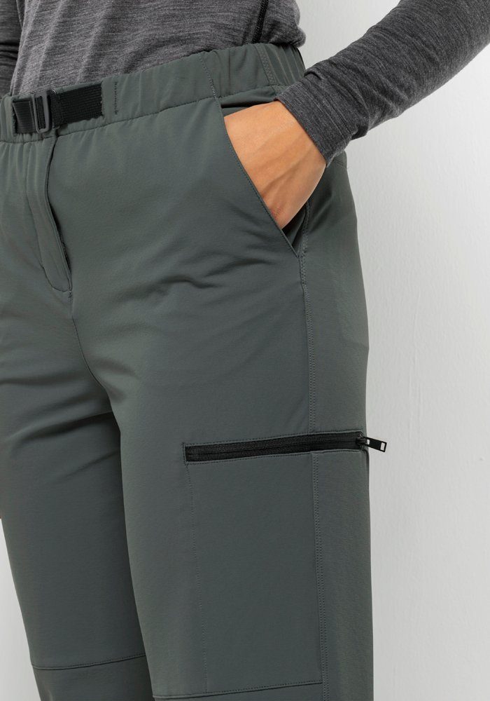 Jack WANDERMOOD W Trekkinghose PANTS slate-green Wolfskin