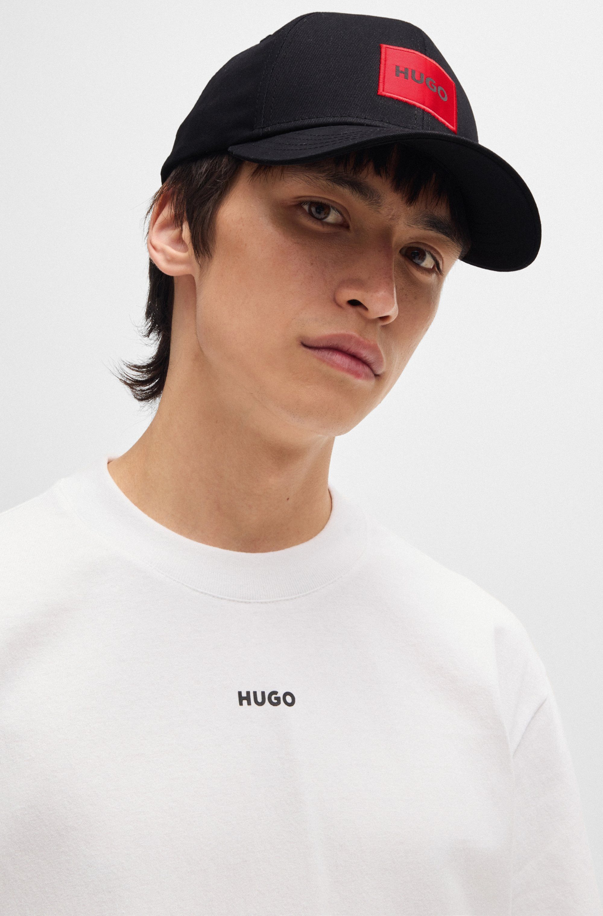 HUGO Baseball Cap Men-X 581-RL mit Markenlogo