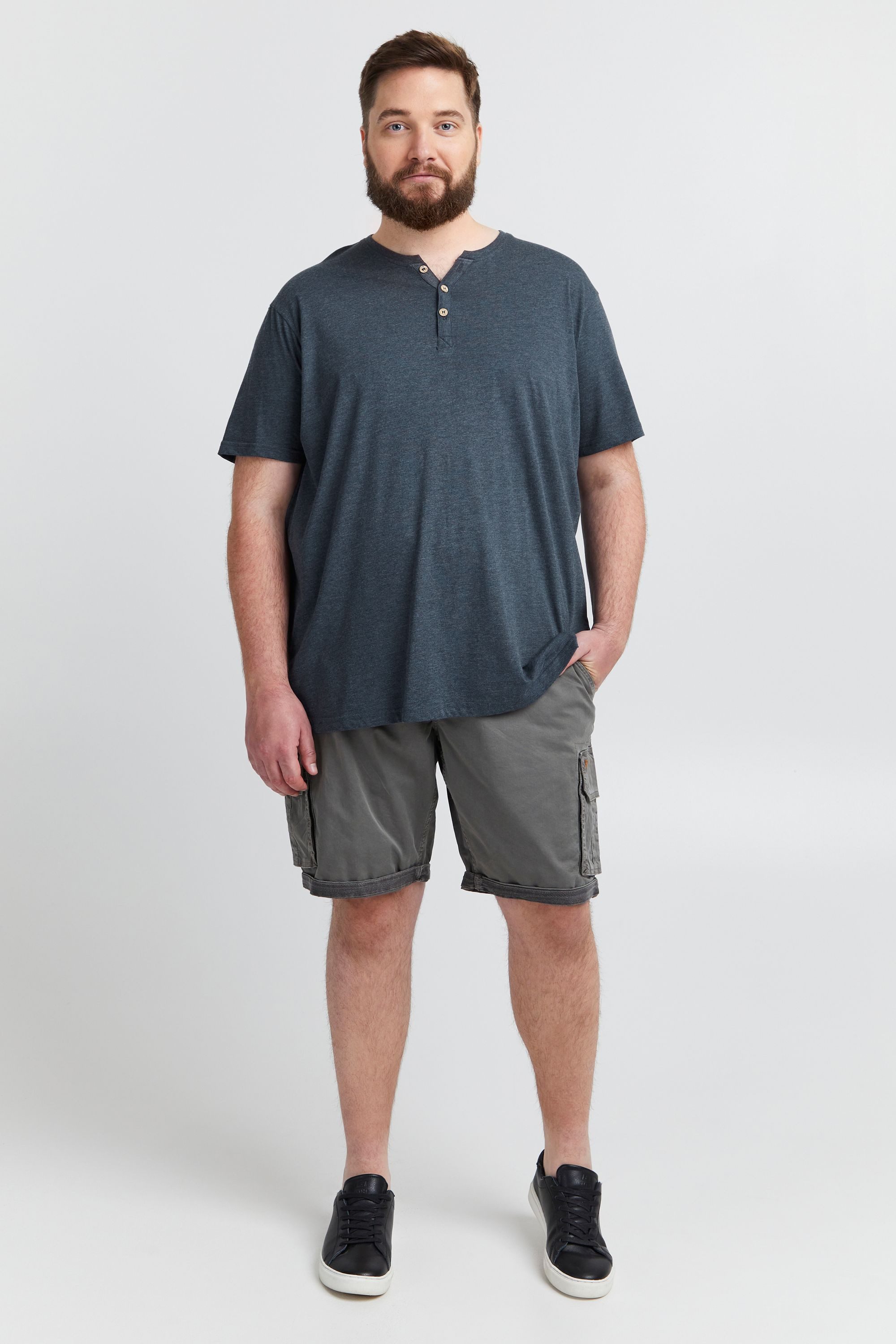 !Solid T-Shirt SDVolker Big & Tall Modisches Oberteil in großen Größen