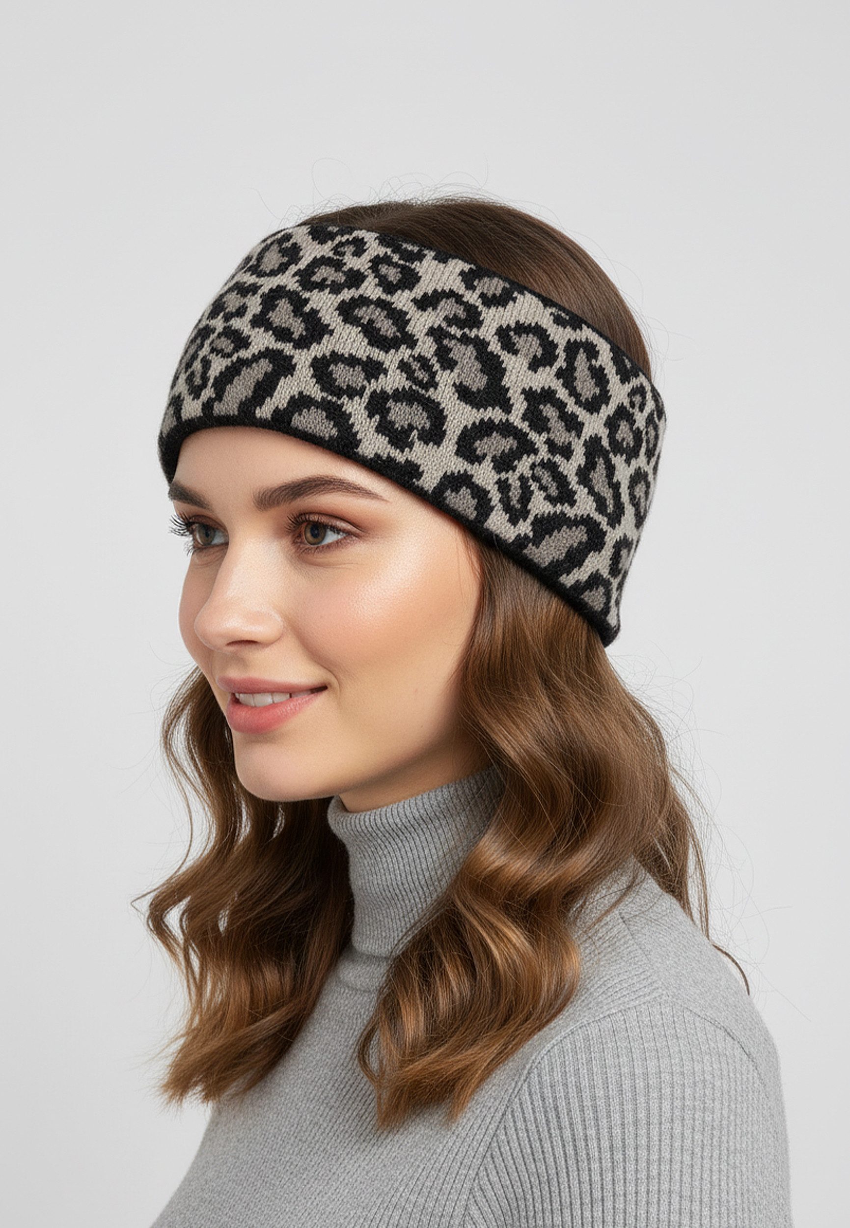 Faera Stirnband Weiches Strickmaterial mit elastischem Sitz (1-St., modisch) 430074_Stirnband
