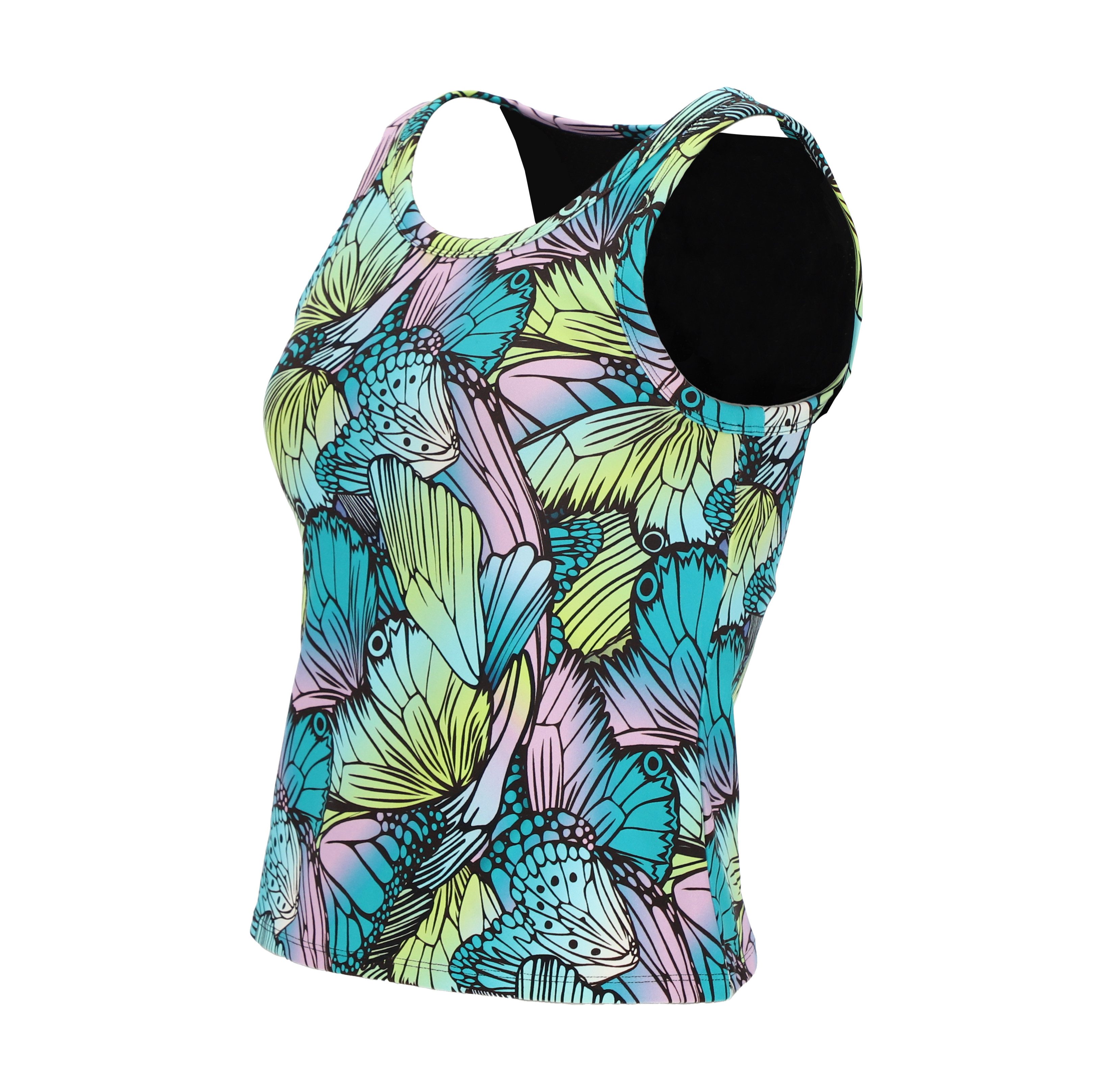 Skechers T-Shirt GOWALK BUTTERFLY SHADOW SHELF BRA TANK GO FLEX-Mischgewebe aus Nylon und Elasthan