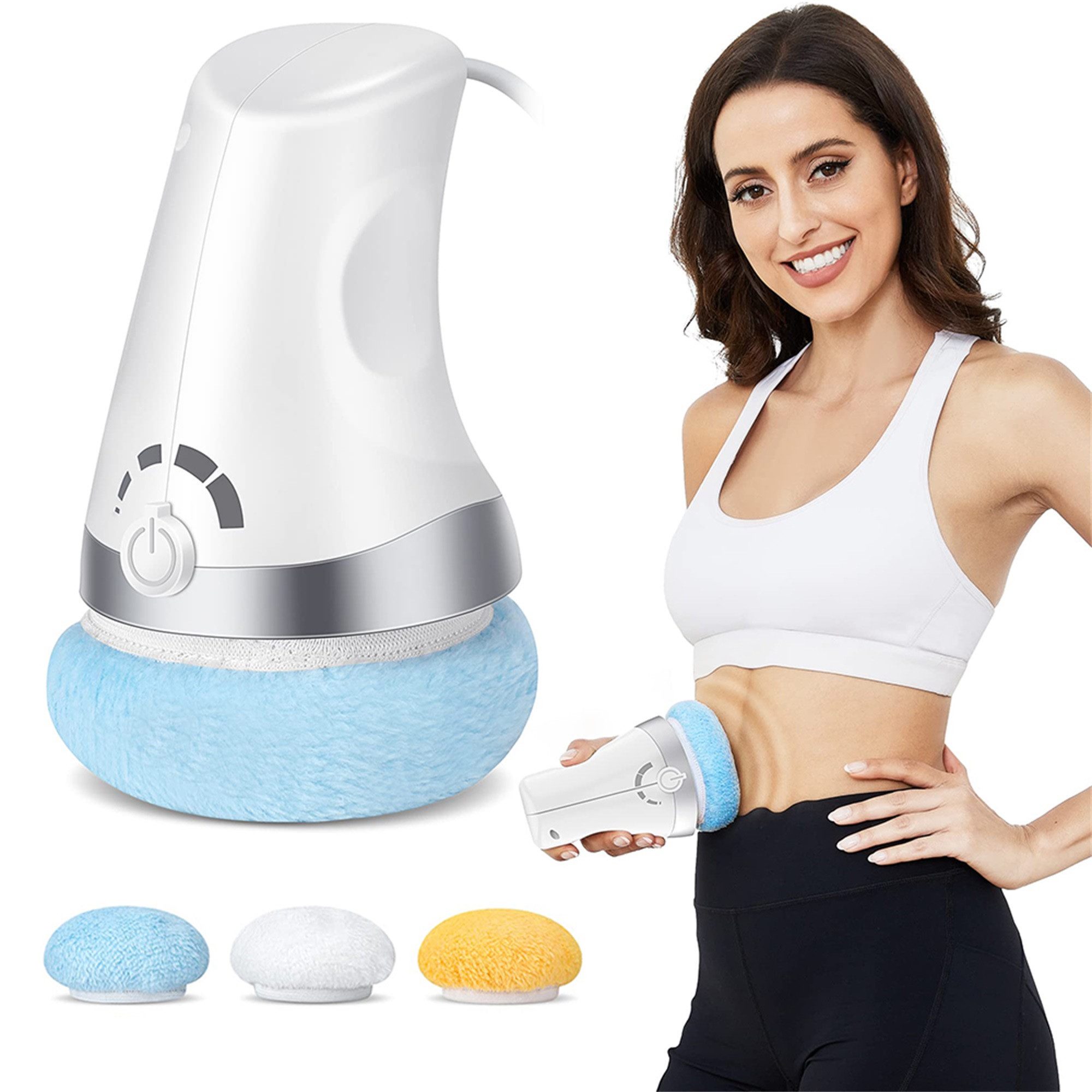 Massagegerät Massagegerät Anti Cellulite Massagegerät,3 Waschbare Pads,Gesäß&Beine