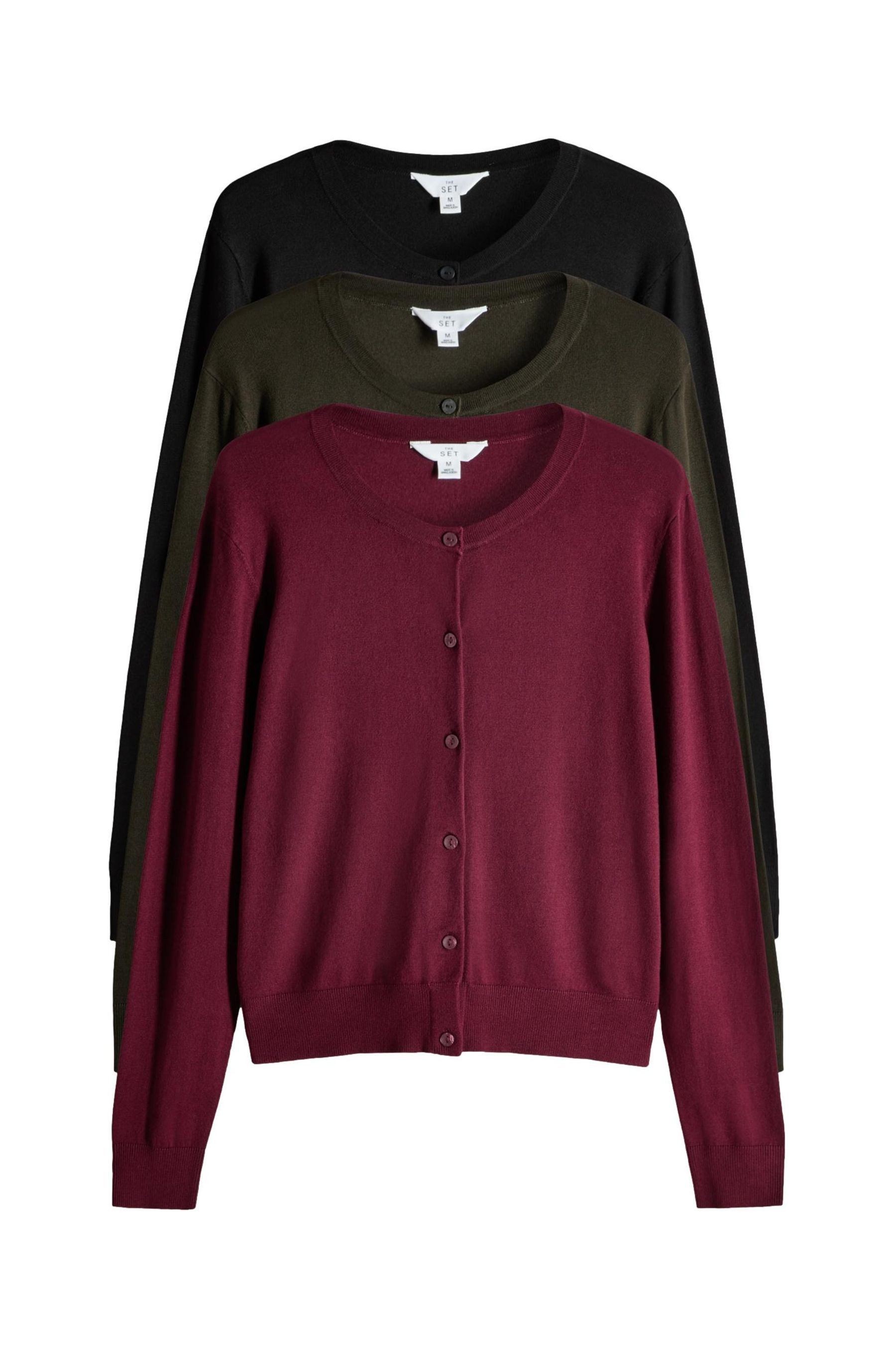 The Set Strickjacke The Set Feinstrick-Cardigans günstig online kaufen