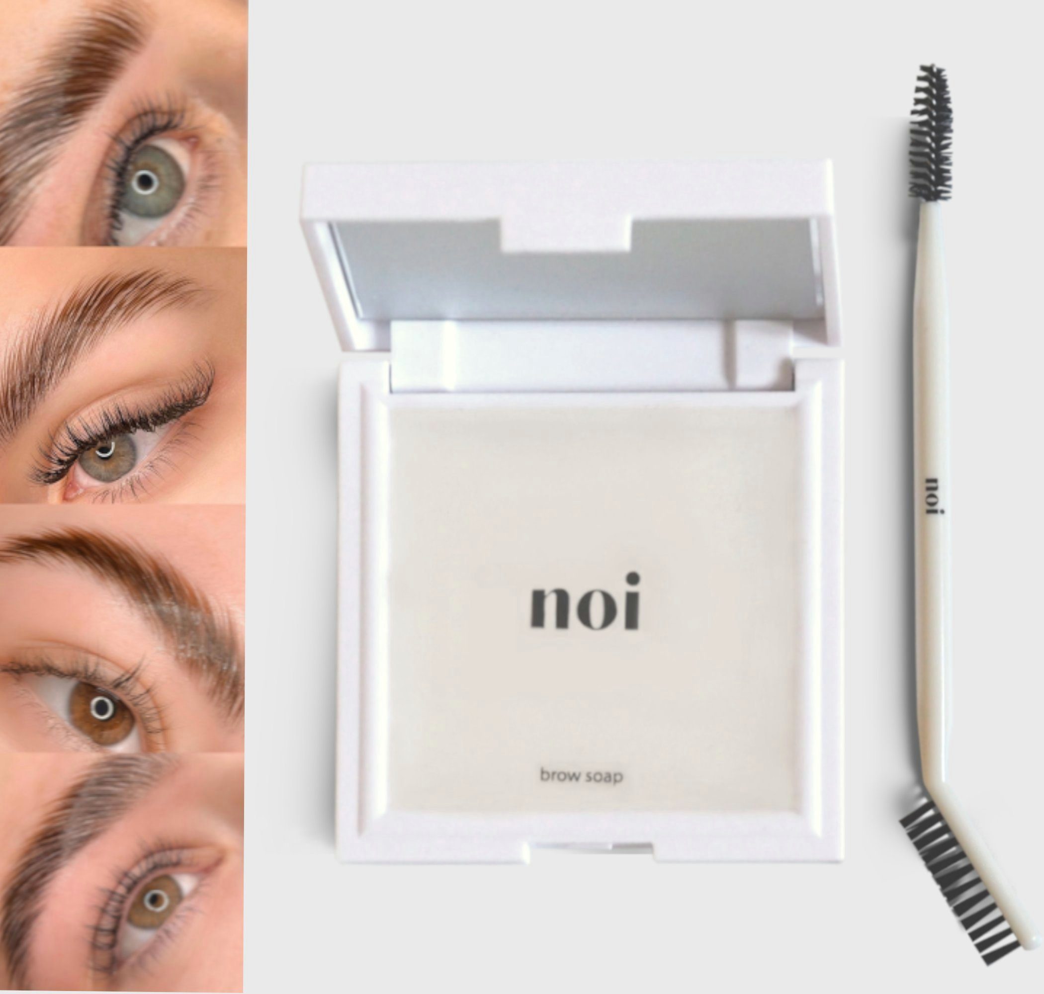 Augen-Make-Up-Set noi brow Noi Mascara Set soap