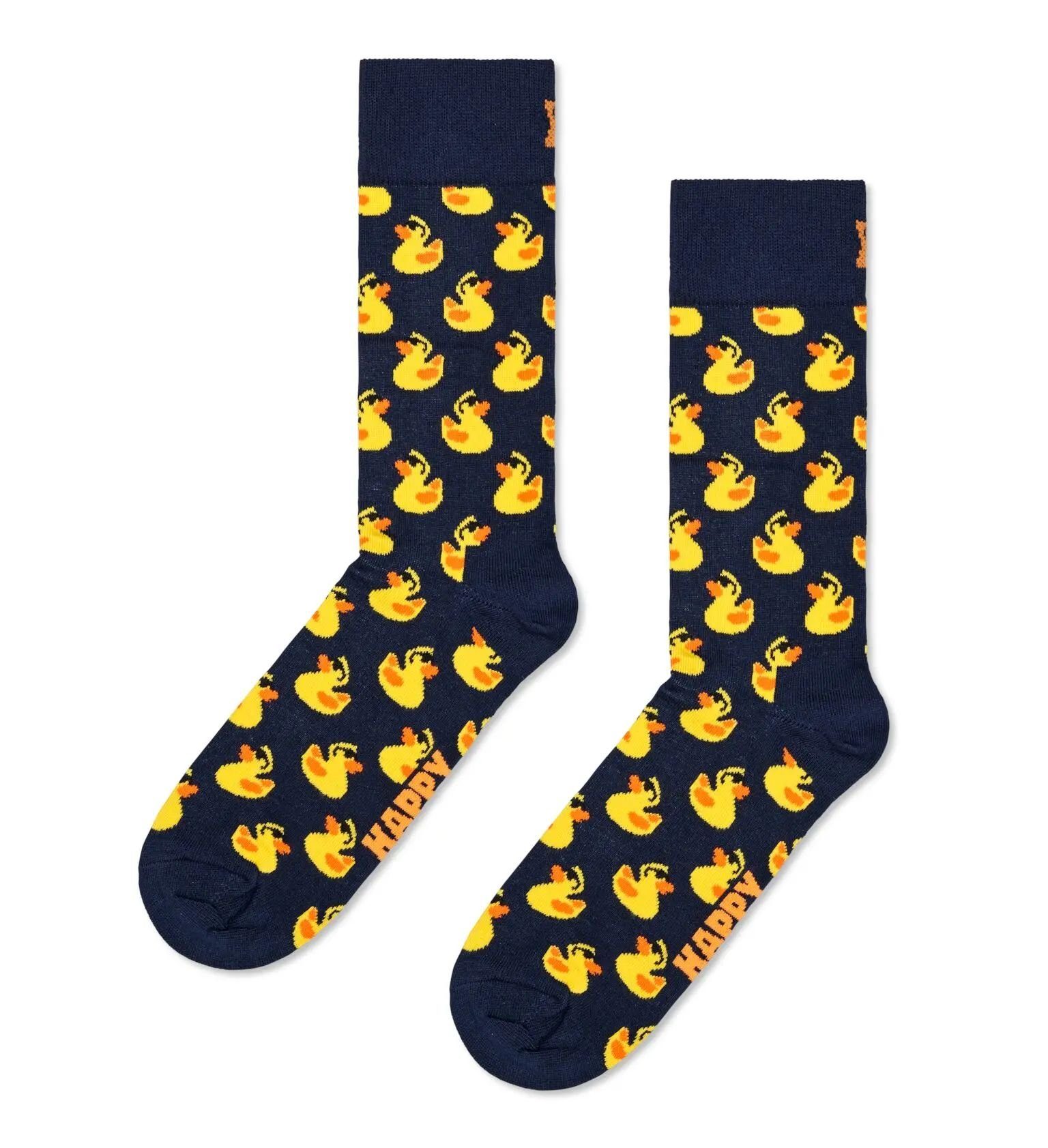 Happy Socks Freizeitsocken Happy Socks Rubber Duck Sock Navy