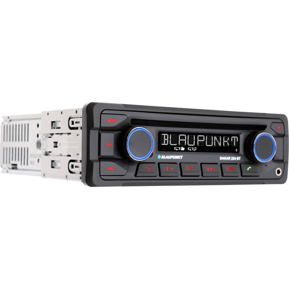 Blaupunkt HEAVY DUTY CAR RADIO DAKAR 224 BT 2001017123490 Autoradio (Anschluss für Lenkradfernbedienung, Bluetooth®-Freisprecheinrichtung)