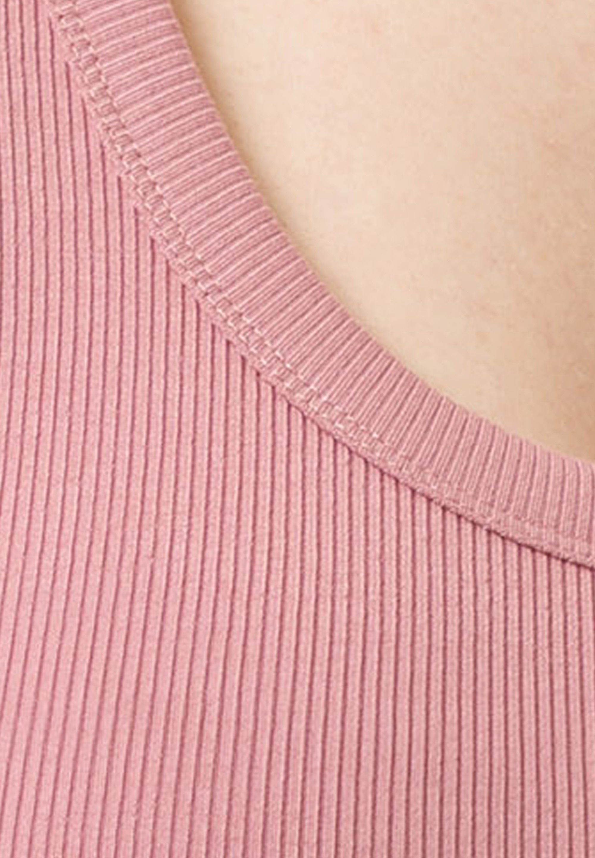 Les Lunes Tanktop CHLOEE Tank Rib Tank Top, Feinripp, Basic, Ärmellos