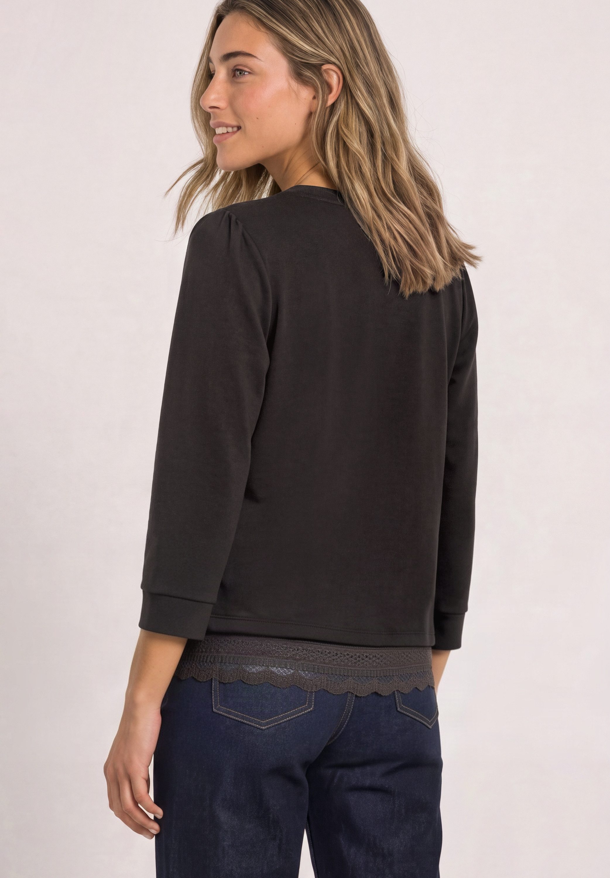 STREET ONE 3/4-Arm-Shirt mit Spitze – Bild 2 von 5