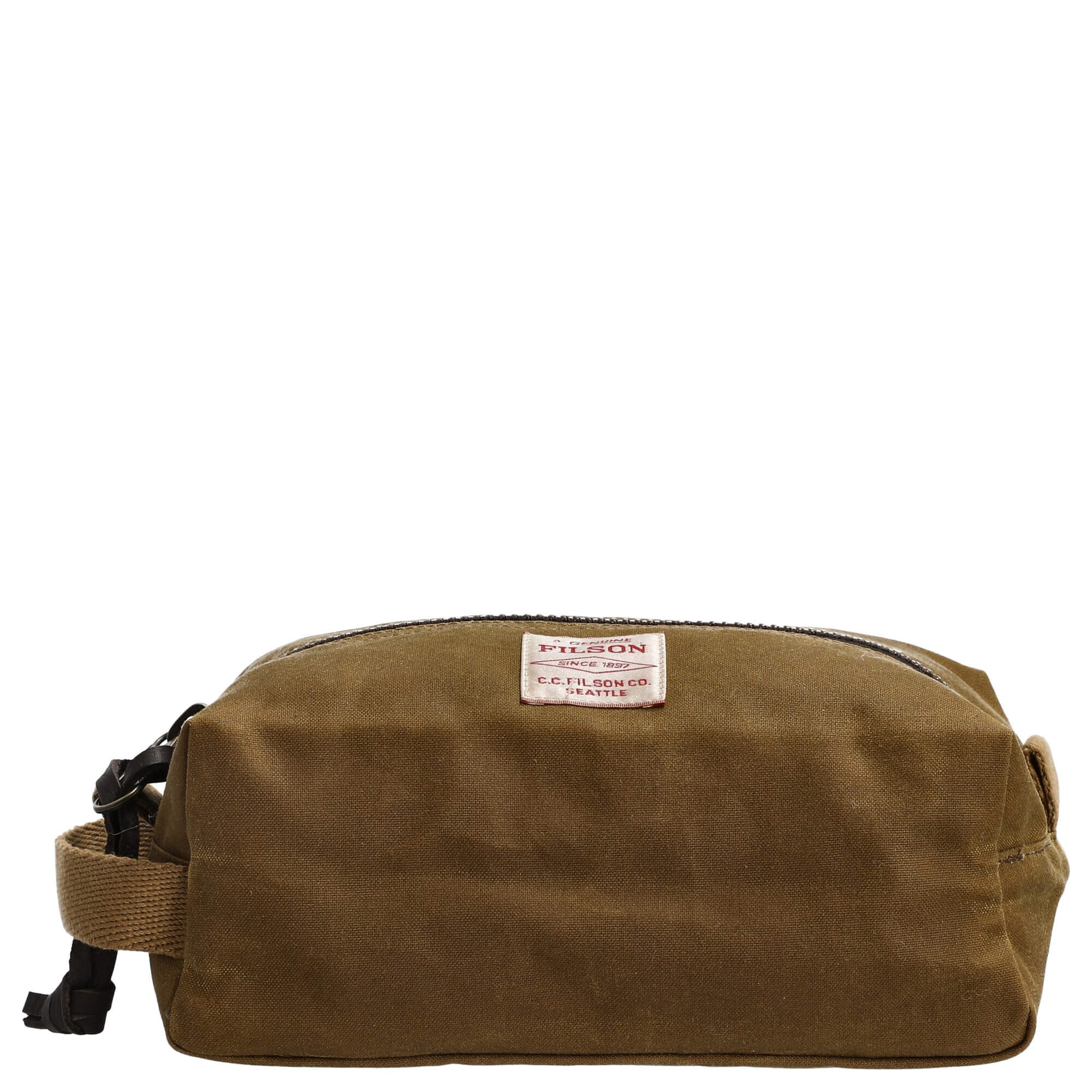 Filson Kulturbeutel Tin Cloth - Kulturbeutel 23 cm (dark tan)