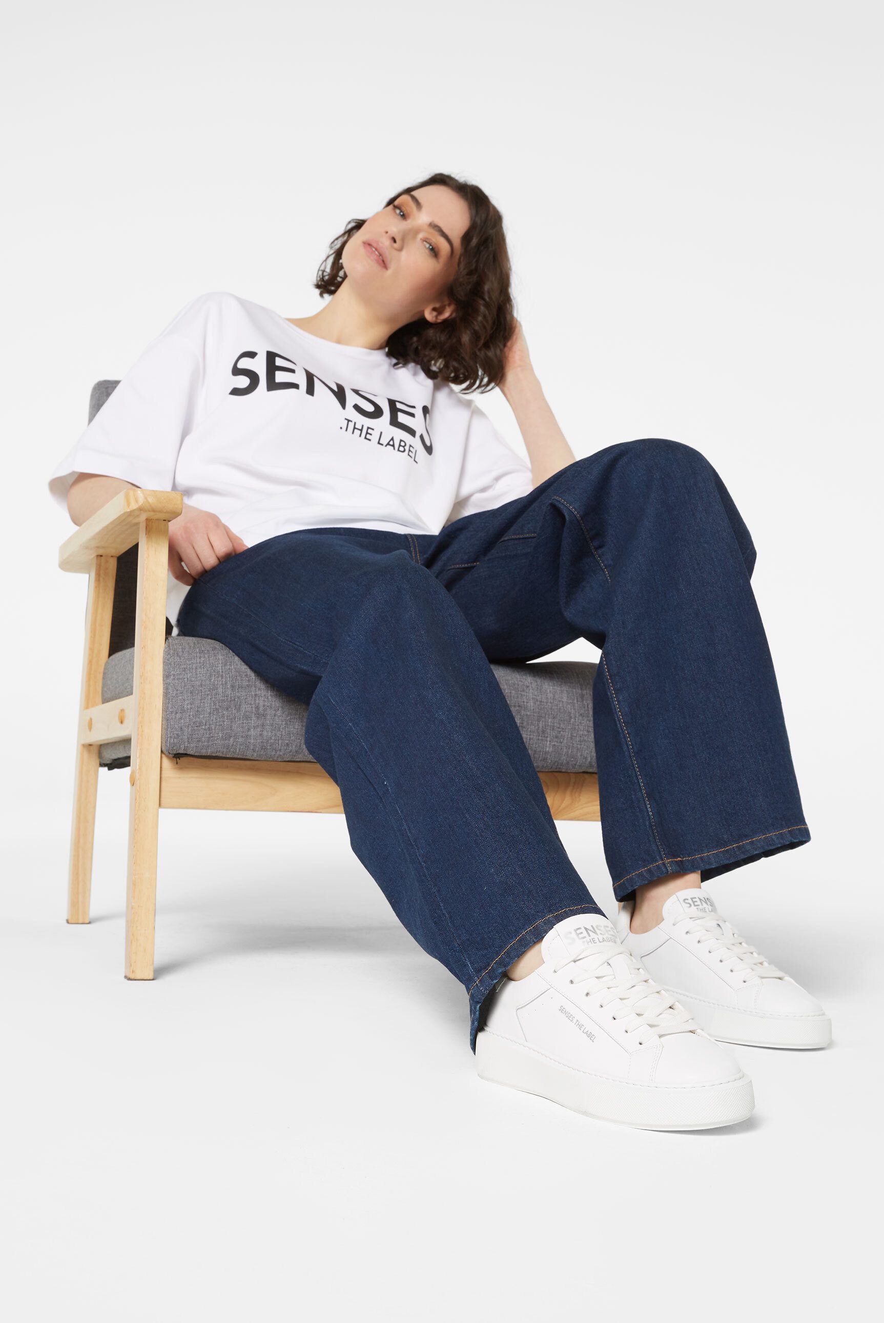 SENSES.THE LABEL Sneaker mit gepolstertem Einstieg