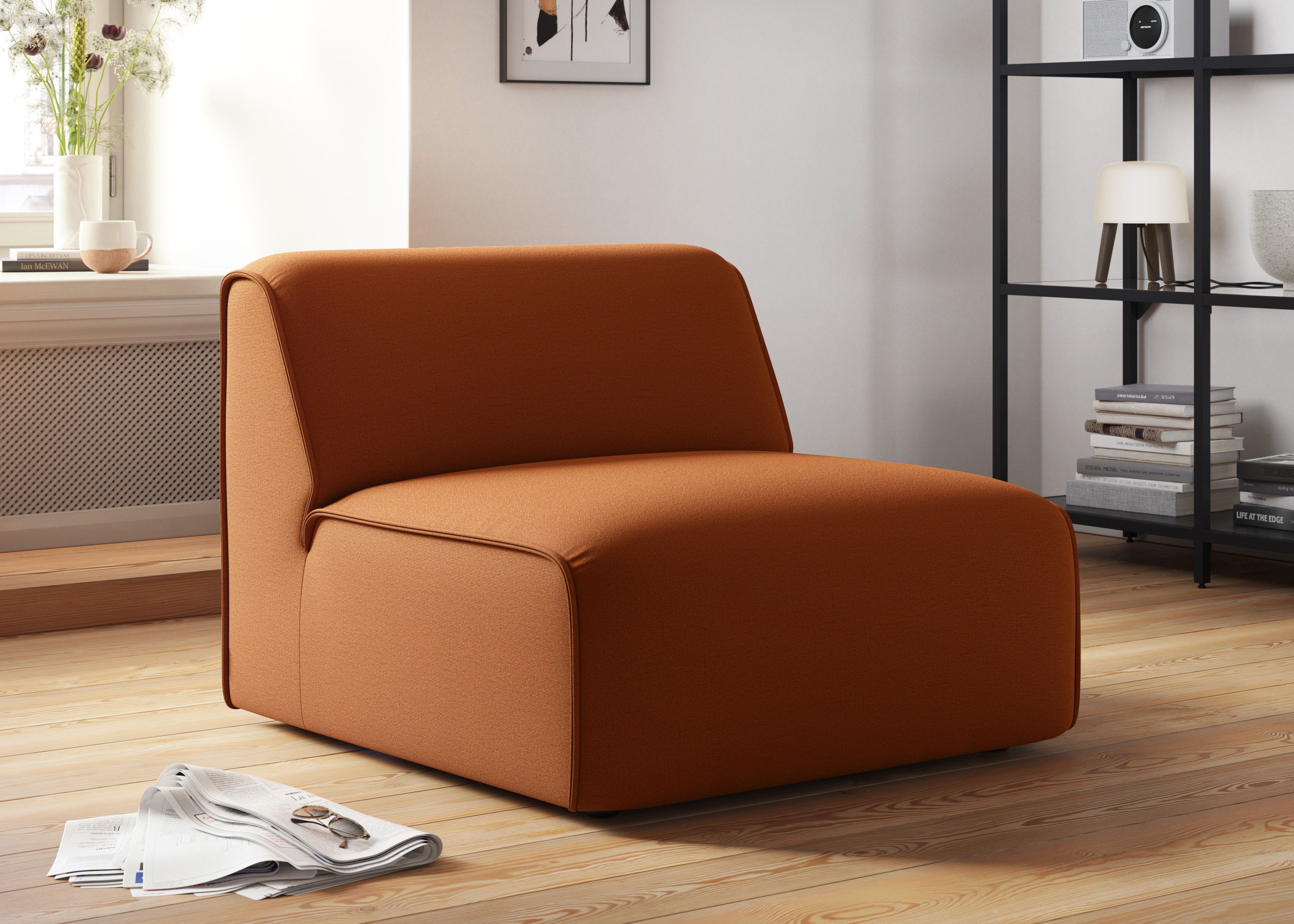 RAUM.ID Sessel Merid Sofa-Mittelelement, Maße B/T/H: günstig online kaufen