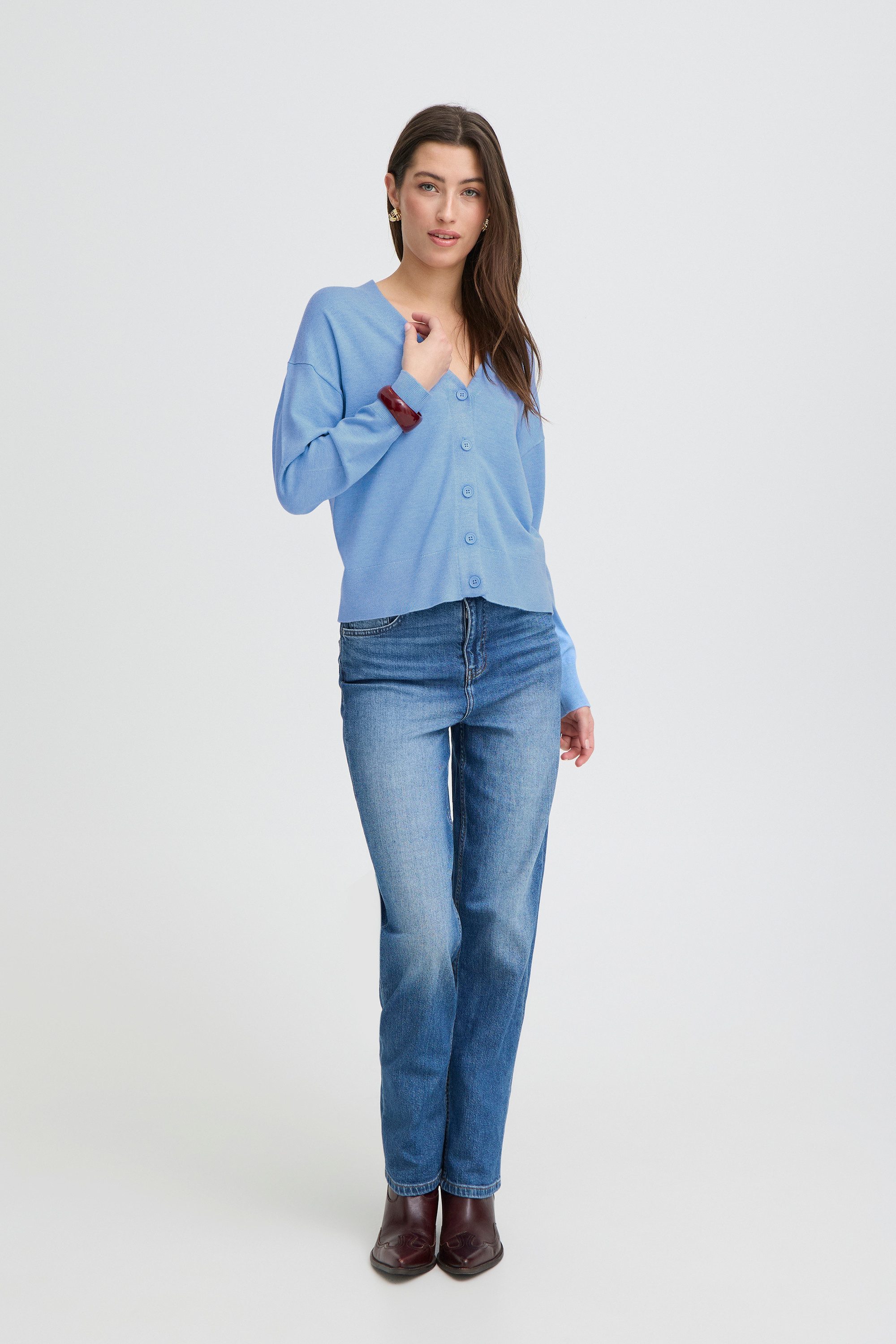 b.young Cardigan Langarm BYMMORLA