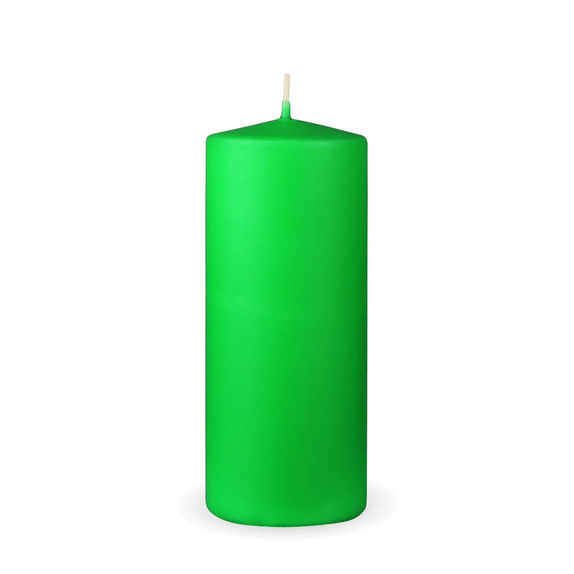 HS Candle Stumpenkerze Säulenkerze Ø7cm (1-tlg), Wachskerzen - unparfümierte Säulenkerzen - viele Farben/Größen
