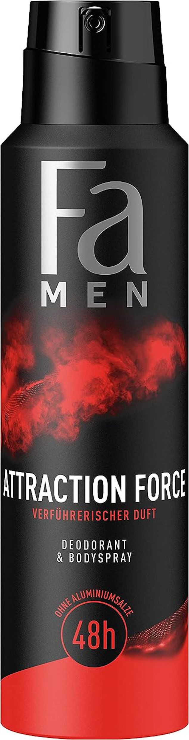 FA Deo-Spray Men Attraction Force 150 ml, & ohne Aluminiumsalze
