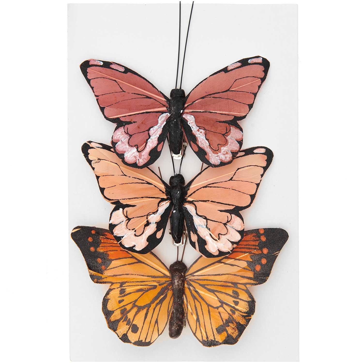 Rico Design Gartenstecker Schmetterling mit Clip günstig online kaufen