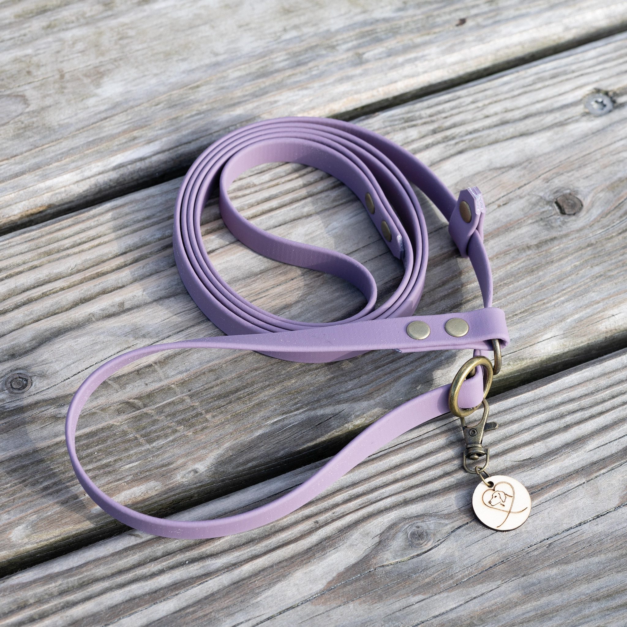 Trendfährte Hundeleine Retrieverleine BioThane® - mit integriertem Halsband - Handarbeit, Liebevolle Handarbeit aus Ostfriesland