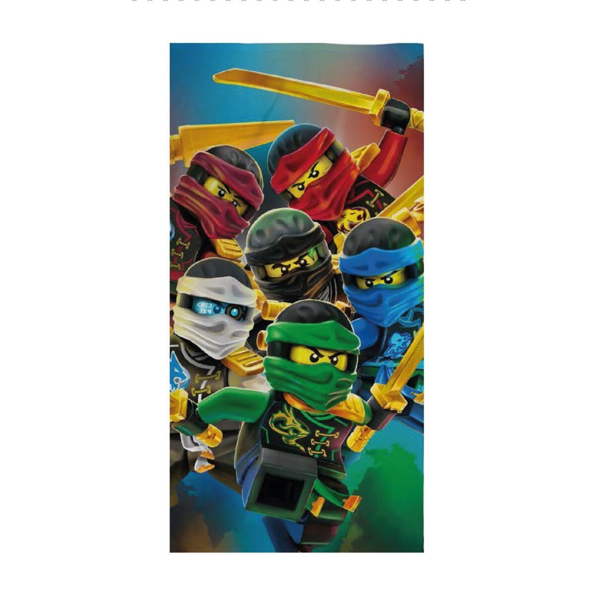 LEGO® Badetücher LEGO Ninjago Golden Weapons günstig online kaufen
