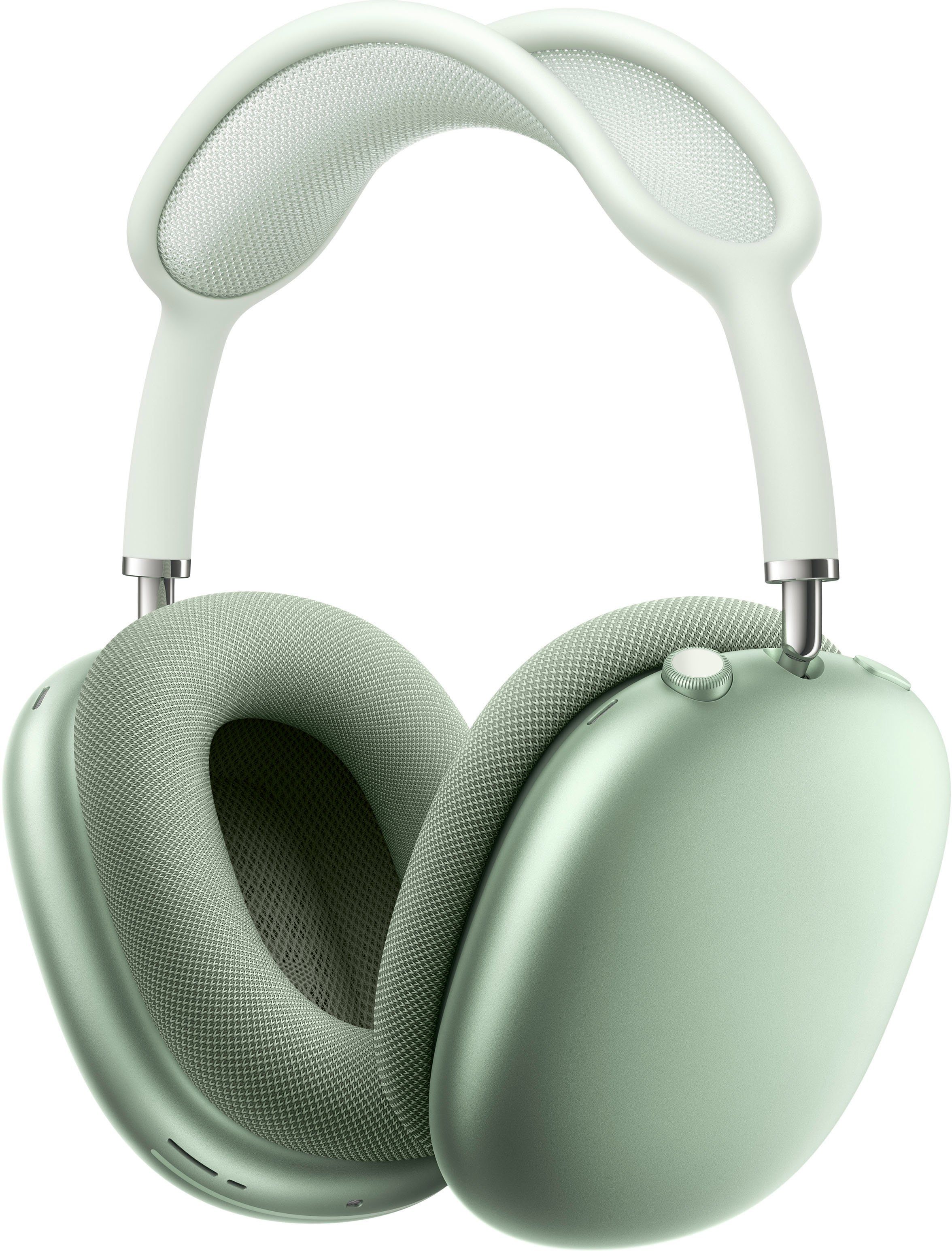 Apple AirPods Max Over-Ear-Kopfhörer (Active Noise mit kompatibel Steuerung integrierte Sprachsteuerung, Cancelling Bluetooth) (ANC), Rauschunterdrückung, Siri, für Siri, Musik, Transparenzmodus, und Grün Anrufe