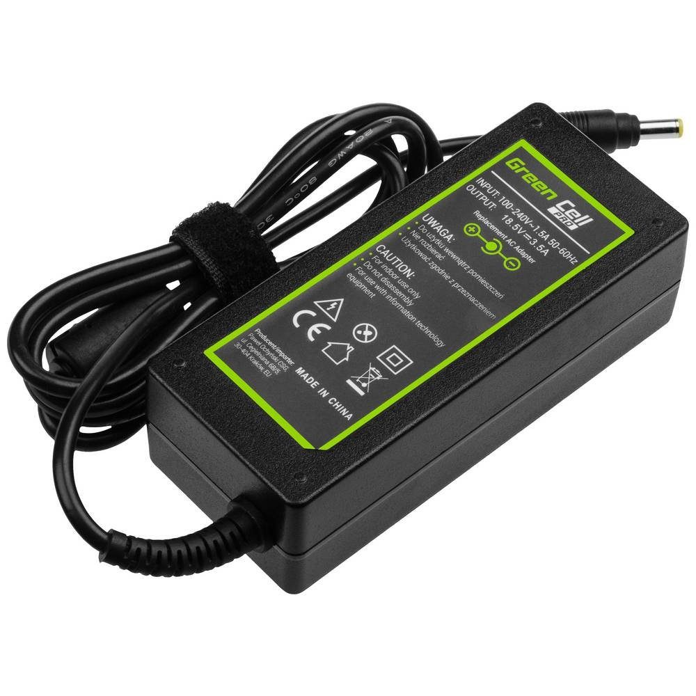 Green Cell PRO Charger / AC Adapter 18.5V 3.5A 65W for HP Notebook-Netzteil