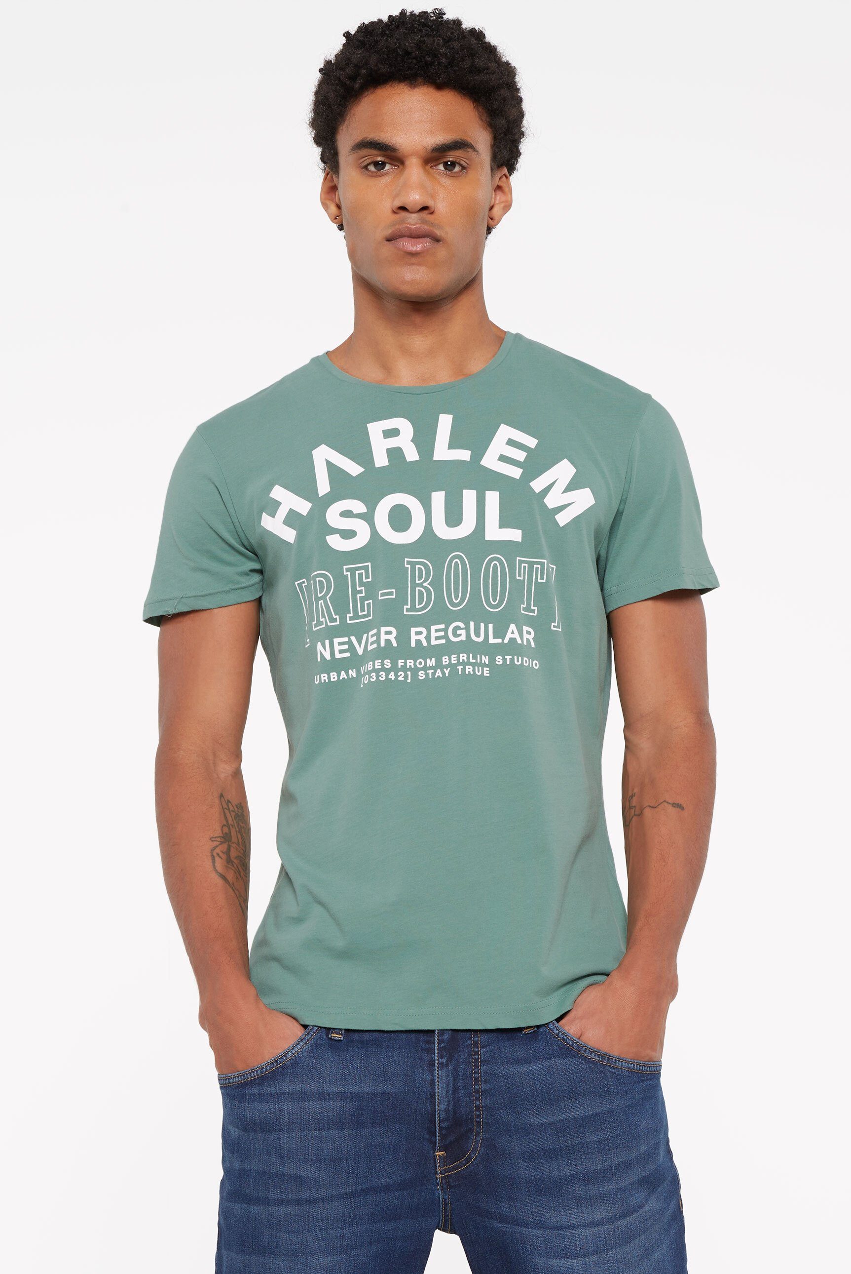 Rundhalsshirt Bio-Baumwolle Harlem aus Soul