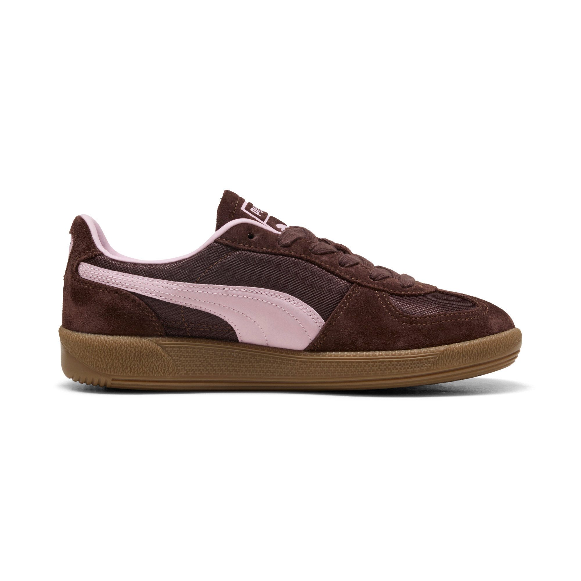 PUMA PALERMO VINTAGE UPDATE Sneaker mit Formstrip aus gewalktem Leder, Gummilaufsohle mit leichtem Profil