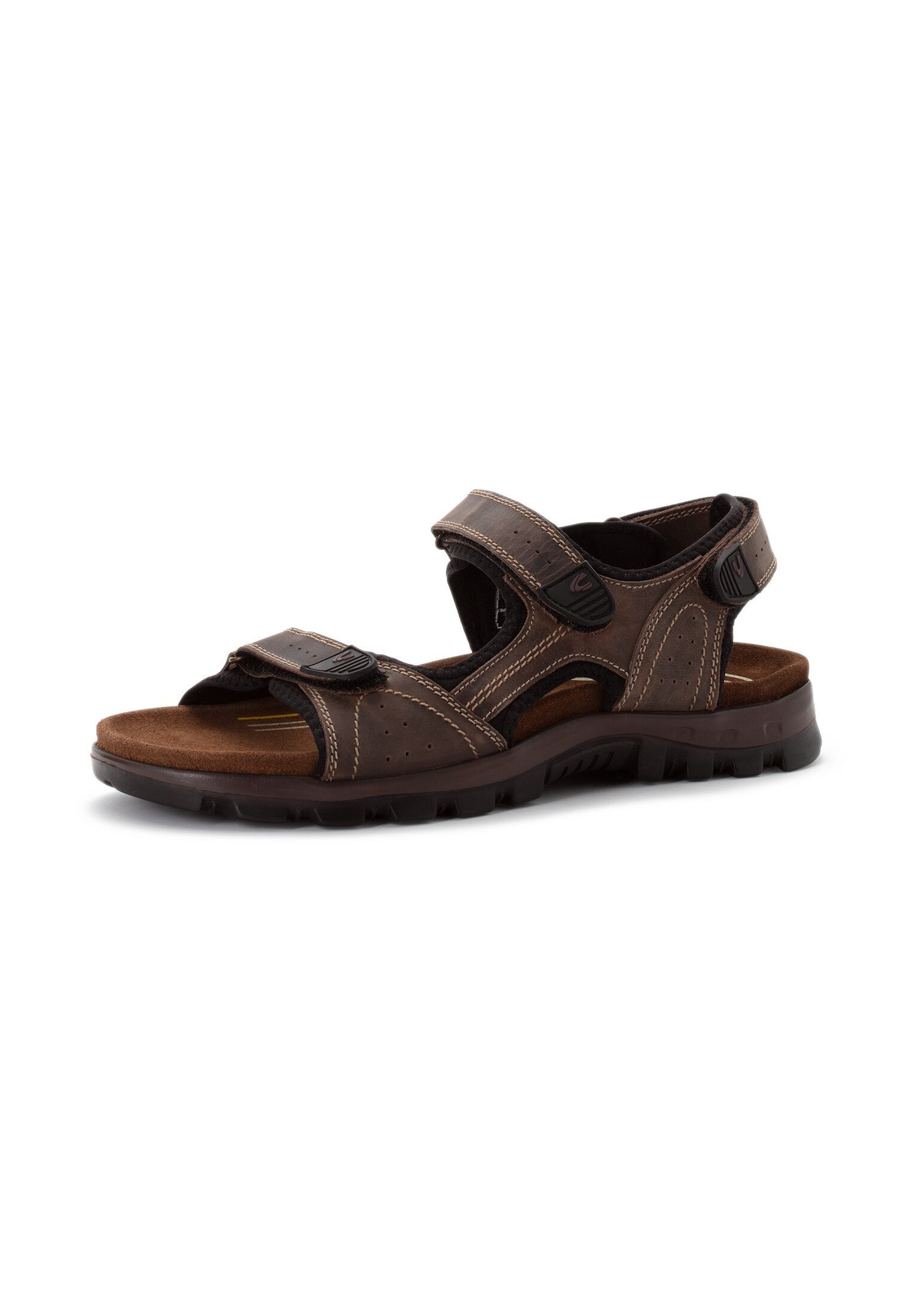 camel active aus perforiertem Leder Sandale günstig online kaufen