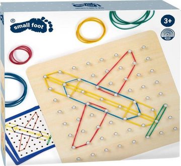 Small Foot Spiel, Geoboard aus Holz