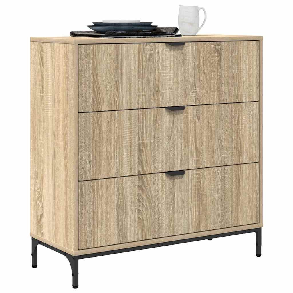 vidaXL Sideboard Sideboard Sonoma-Eiche 79,5 x günstig online kaufen