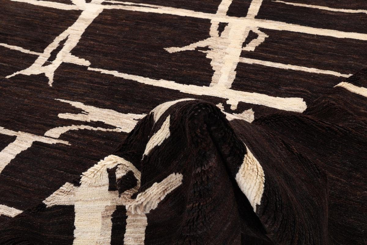 Moderner Berber Handgeknüpfter Ela Orientteppich mm Orientteppich, rechteckig, Höhe: Design 20 286x301 Trading, Nain