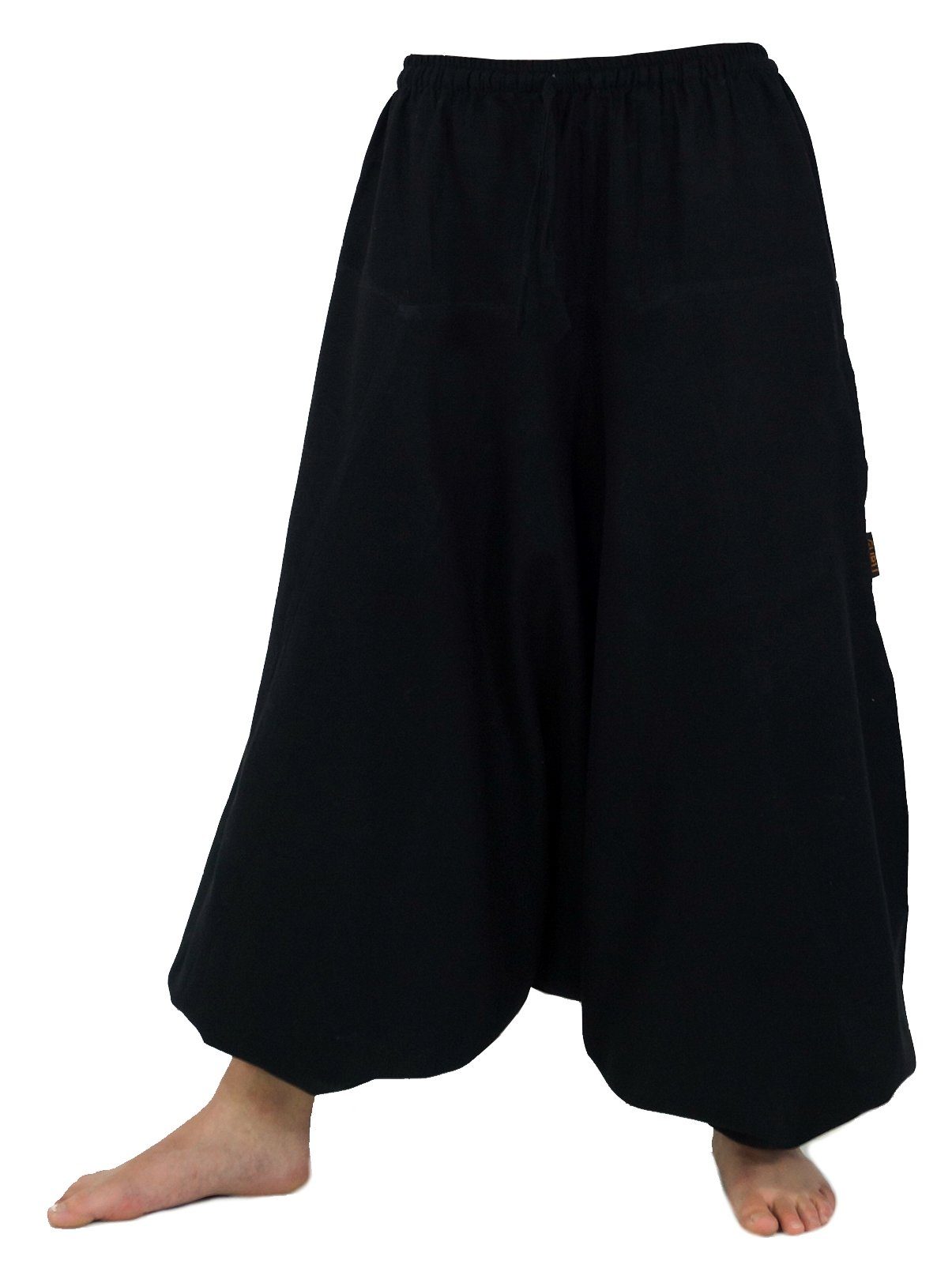 Guru-Shop Relaxhose Haremshose Pluderhose Pumphose Aladinhose aus.. Ethno Style, alternative Bekleidung