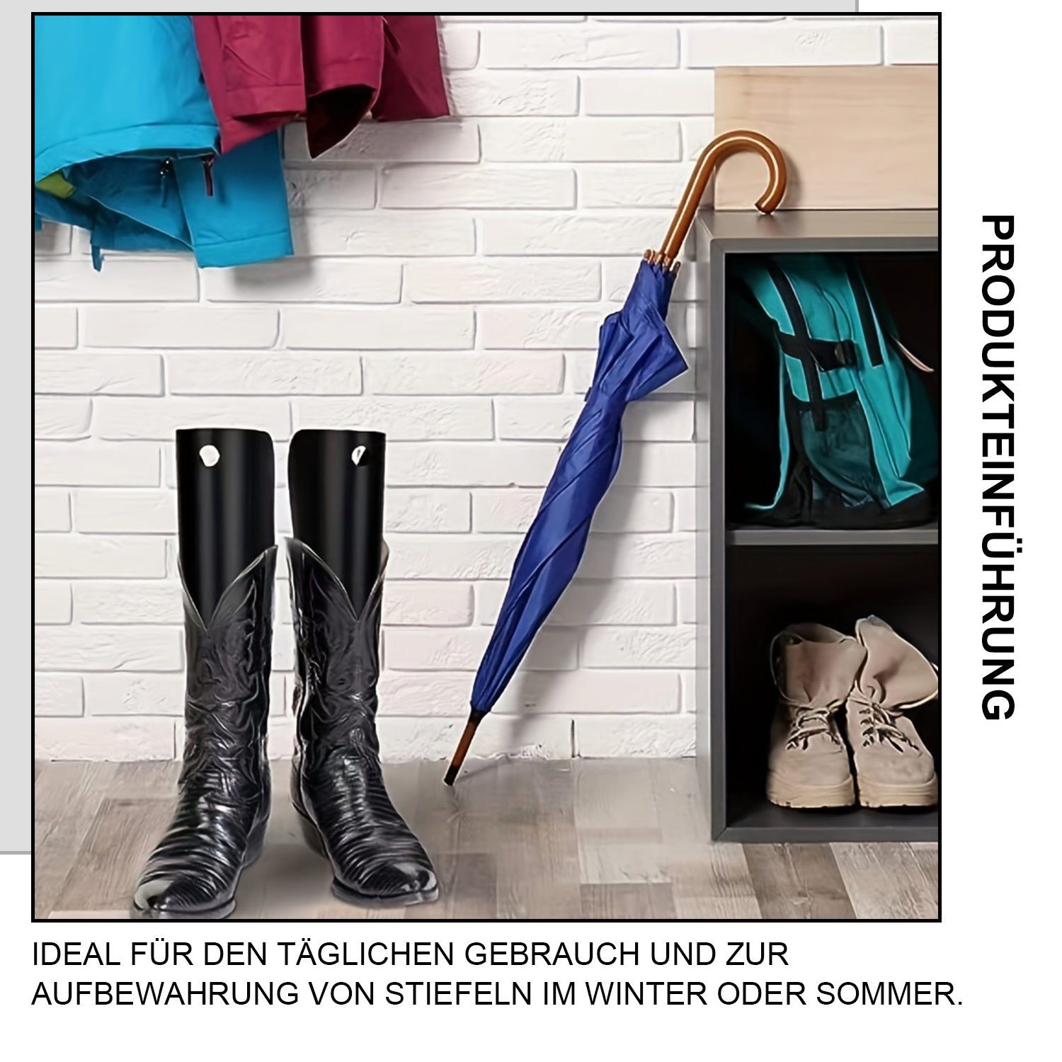 Daisred Schuhspanner 8 Stück Stiefelhalter, Einsätze, Shaper Stiefelform Boot