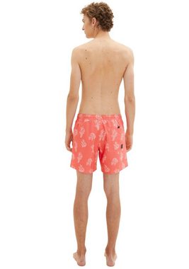 TOM TAILOR Denim Badeshorts mit modischem Print