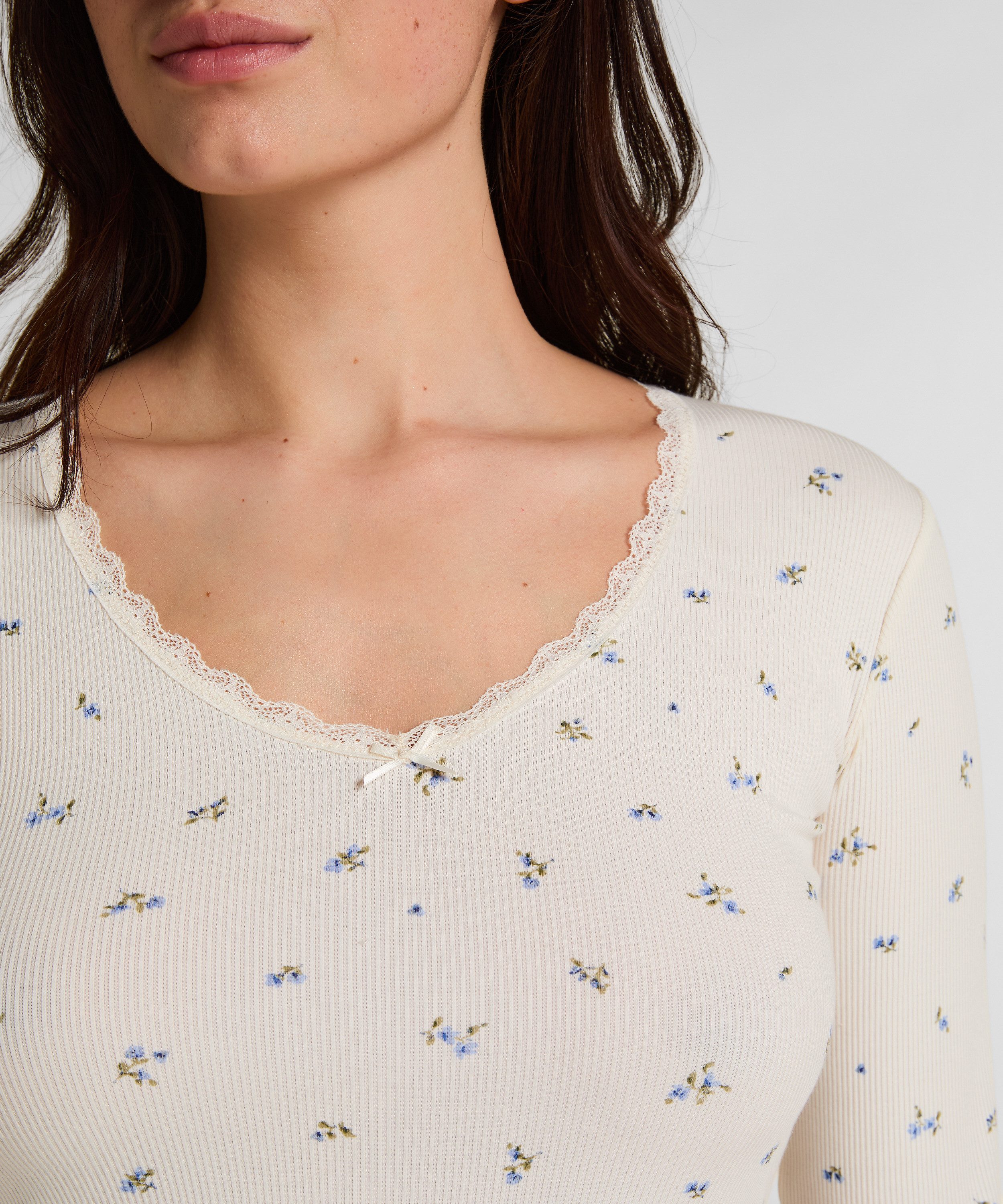Hunkemöller Pyjama Daisy Pyjama Oberteil günstig online kaufen